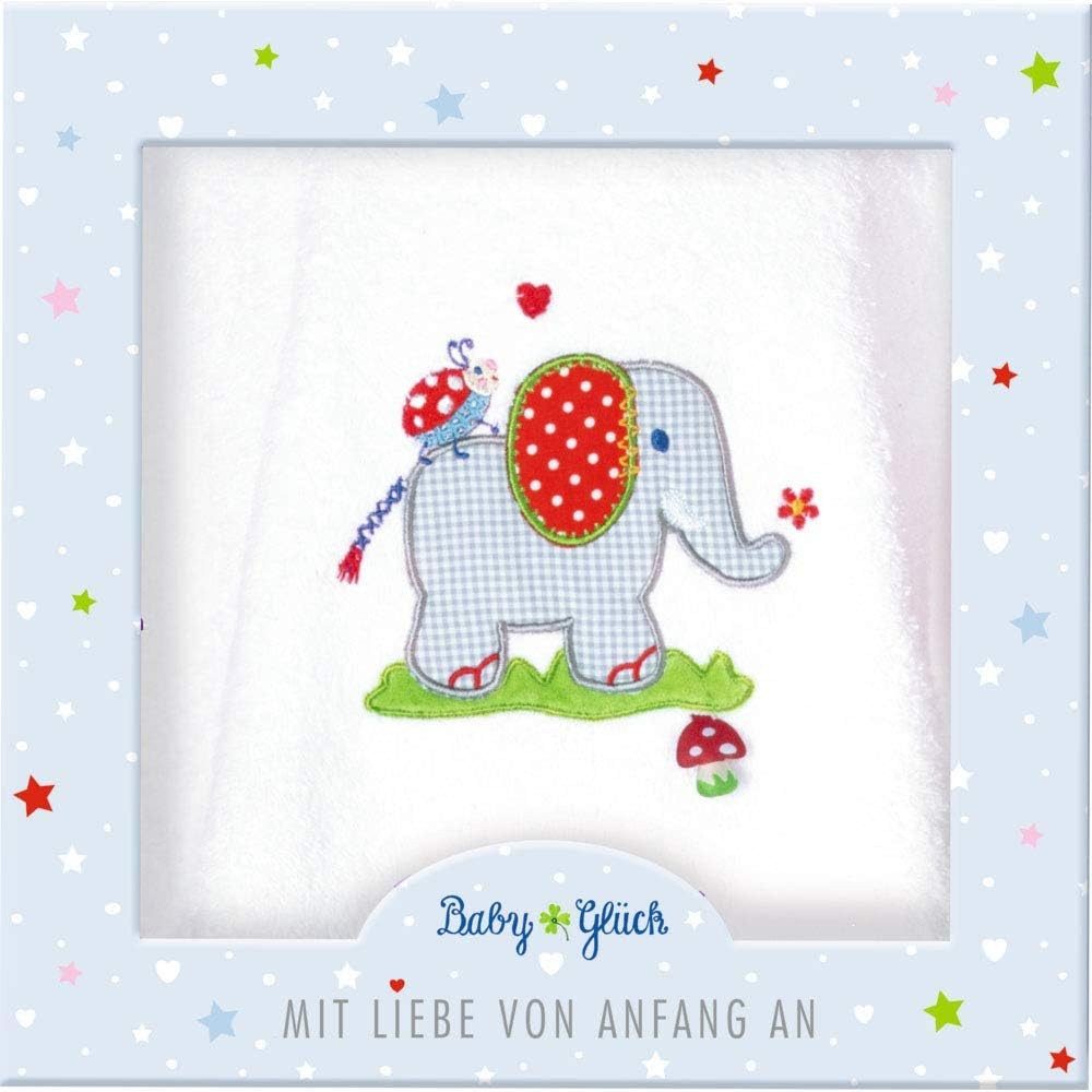 COPPENRATH DIE SPIEGELBURG Badeponcho Baby Bademantel Poncho Badeponcho Elefant Frottee 15819