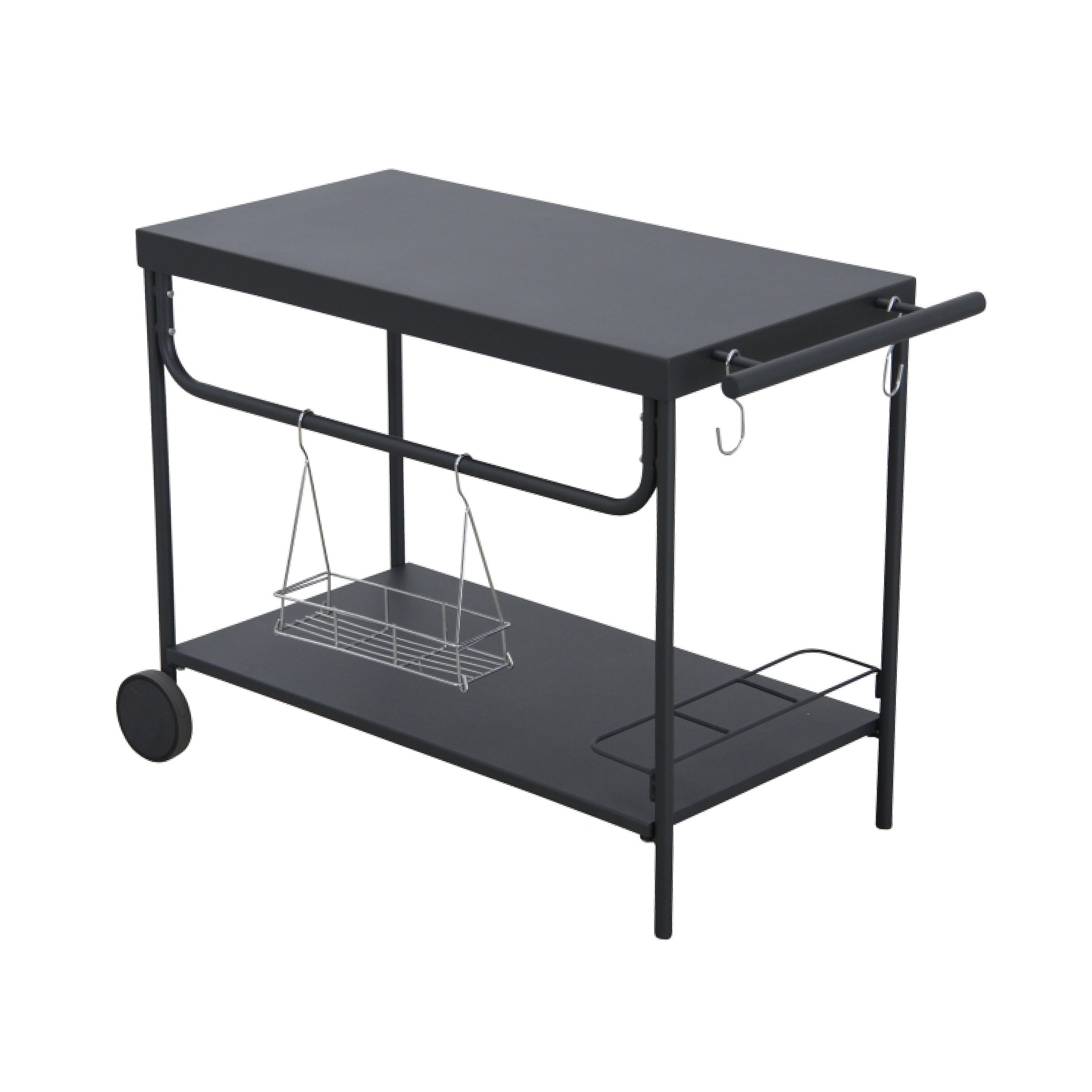 Grillablagetisch Grillwagen Grilltisch Ablagetisch Grill Serviertisch Servierwagen