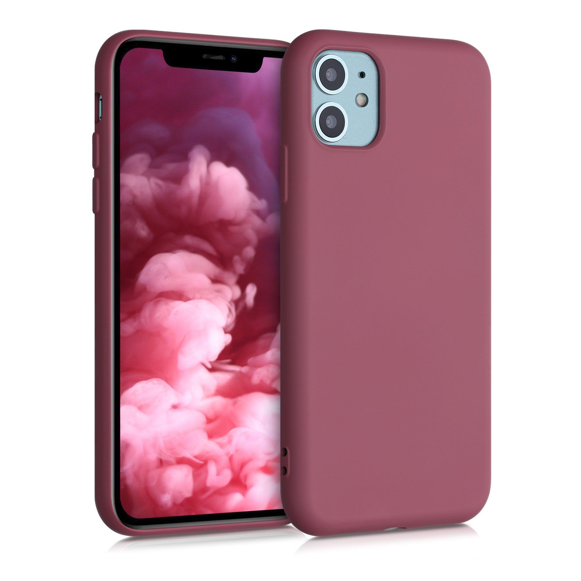 kwmobile Handyhülle Slim Case für Apple iPhone 11, Hülle Silikon Handy - Handyhülle gummiert