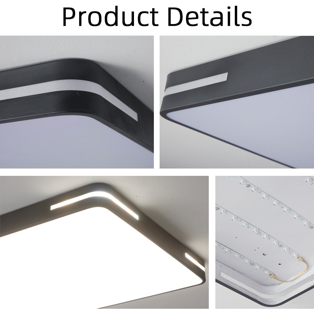 Natsen Deckenleuchte lampe LED Deckenlampe, 192W günstig online kaufen