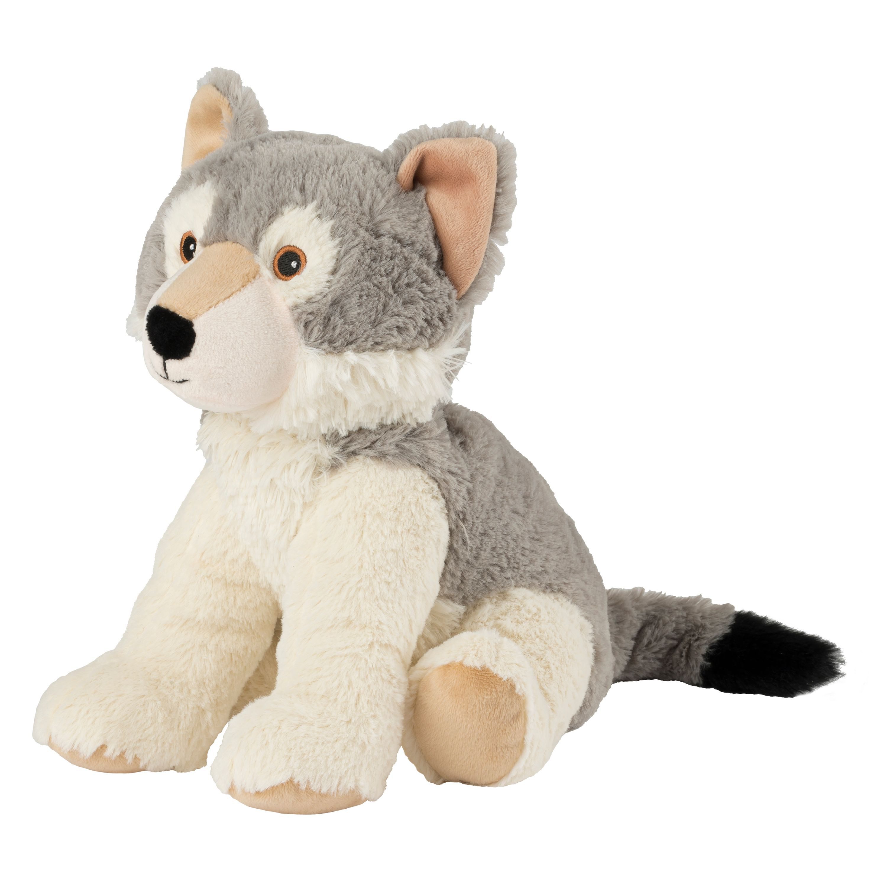 Warmies® Wärmekissen Warmies Wärmetier Wolf Mikrowelle/Ofen, (Wärmekuscheltier)