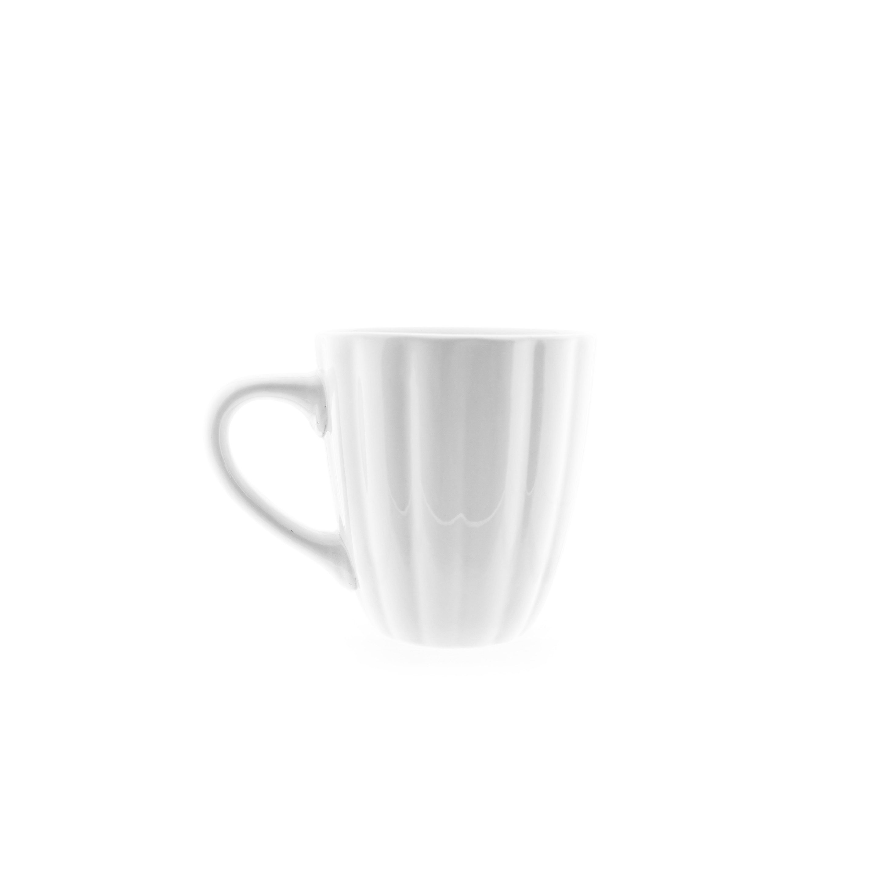 Almina Tasse 2 Teliges Set Kaffeetassen-Set Daisy 330 ml aus Porzellan, 2-tlg. – Bild 2 von 4