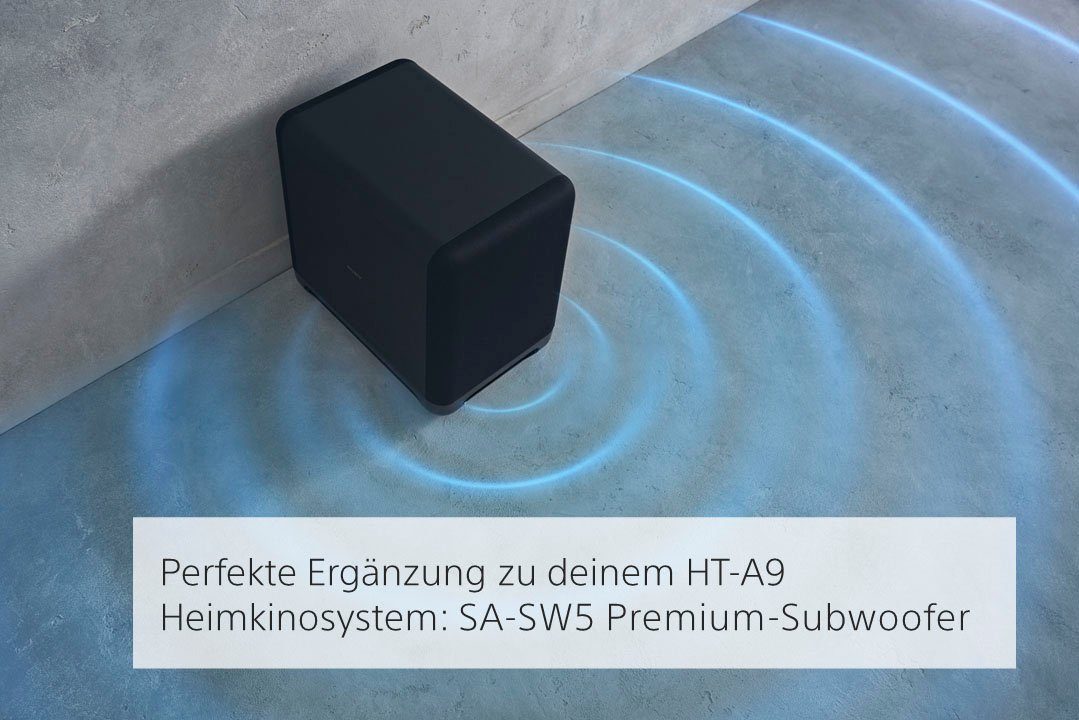 Mapping-Technologie, Heimkinosystem Sound 360° Center WLAN, HT-A9 (504 Sync) 7.1.4 Spatial Acoustic (Ethernet), Premium- Sony Hi-Res Bluetooth, LAN Audio, W,