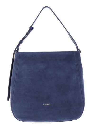 Taschen Bügeltaschen Handtasche Kunstleder dunkelblau mit B\u00fcgel Crossbody 