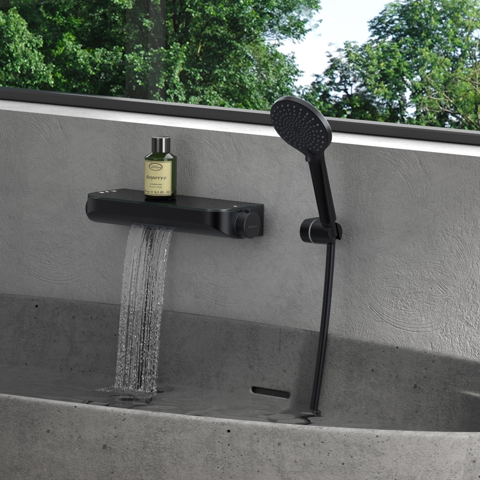 Mai & Mai Wannenarmatur Badewannenarmatur mit Handbrause Thermostat 4 Strah günstig online kaufen