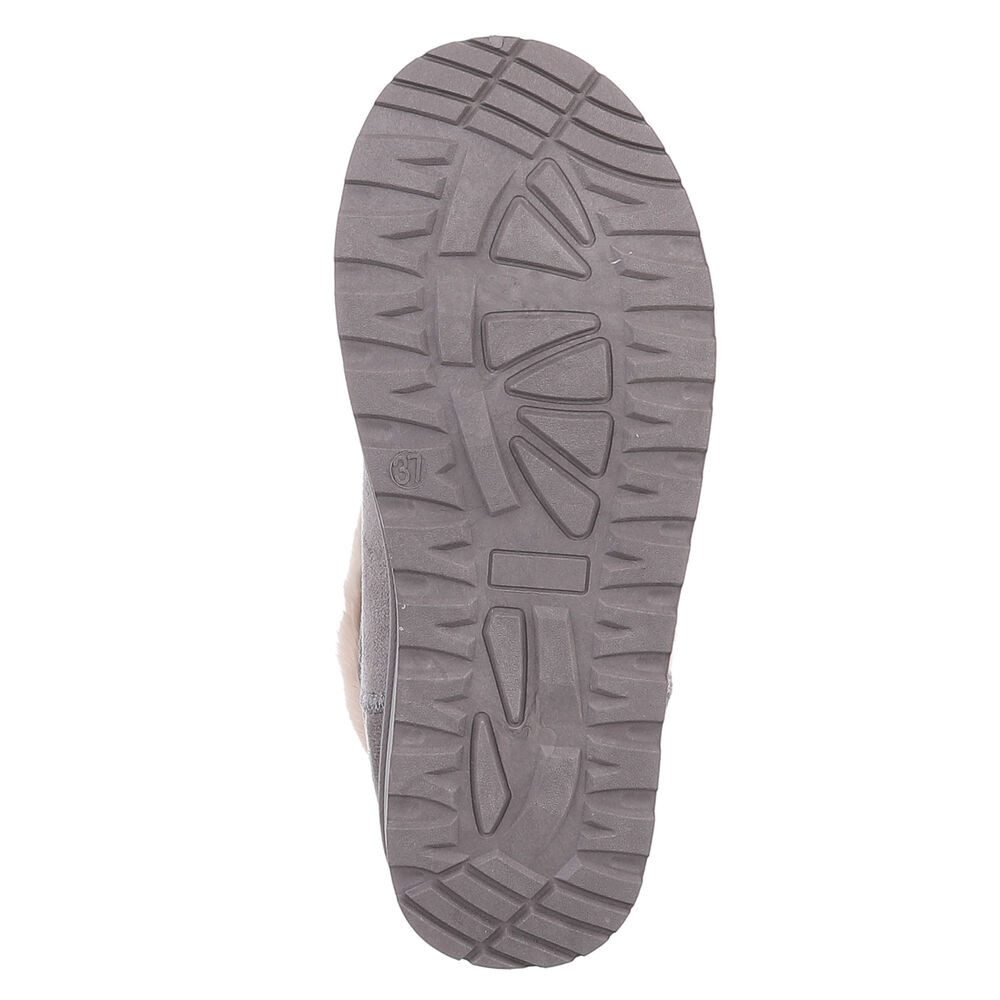 Ital-Design Damen Snowboots Freizeit Snowboots (88460398) Flach Flache Stiefeletten in Grau