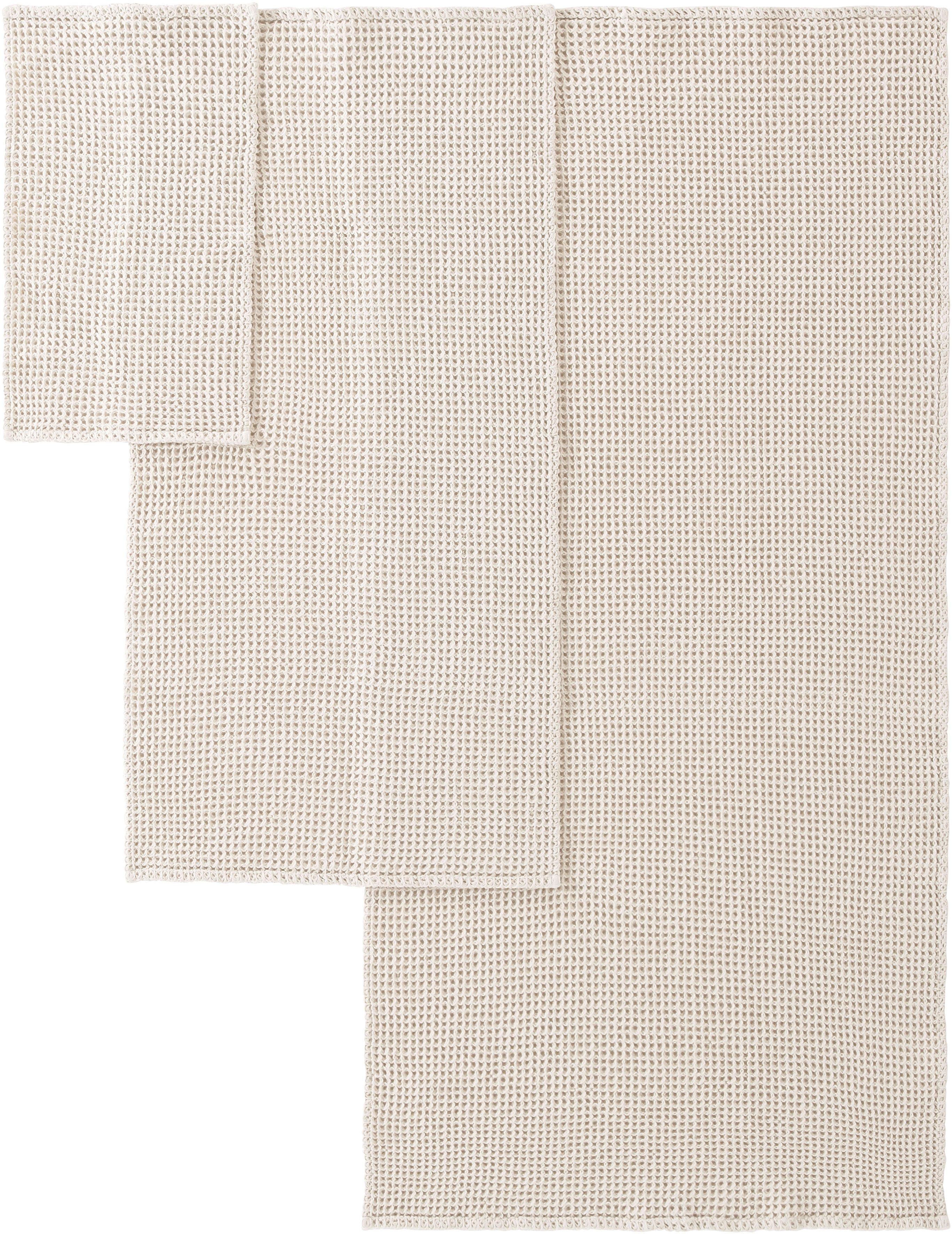 LeGer Home by Lena Gercke Handtuch Set Tabina, Duschtücher, Handtücher, Gästetücher, Premium 500 gr/m², Waffelpiqué (Set, 6-St), Premium Handtücher, 100% Baumwo – Bild 5 von 5