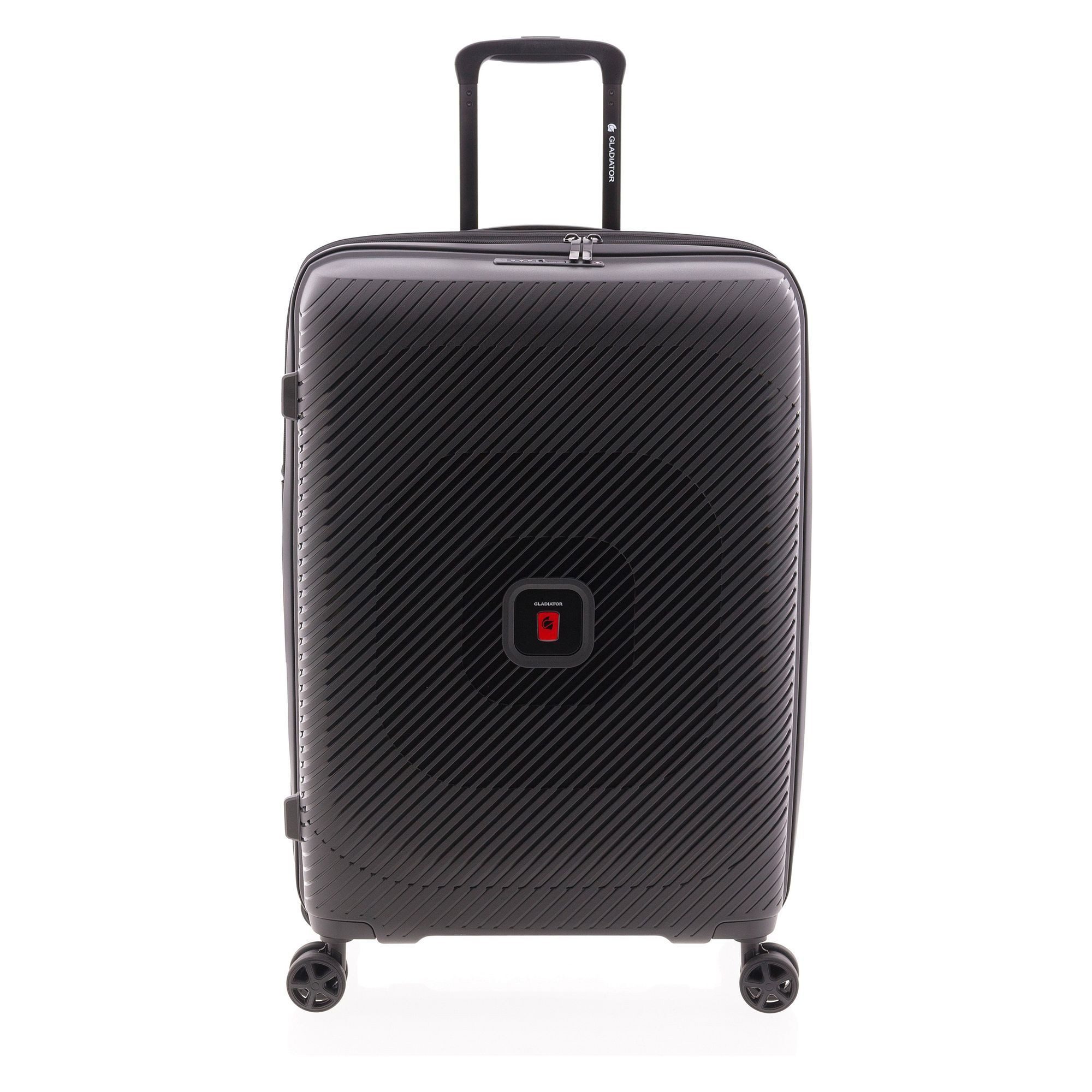 GLADIATOR Hartschalen-Trolley 2800, 4 Rollen, Polypropylen