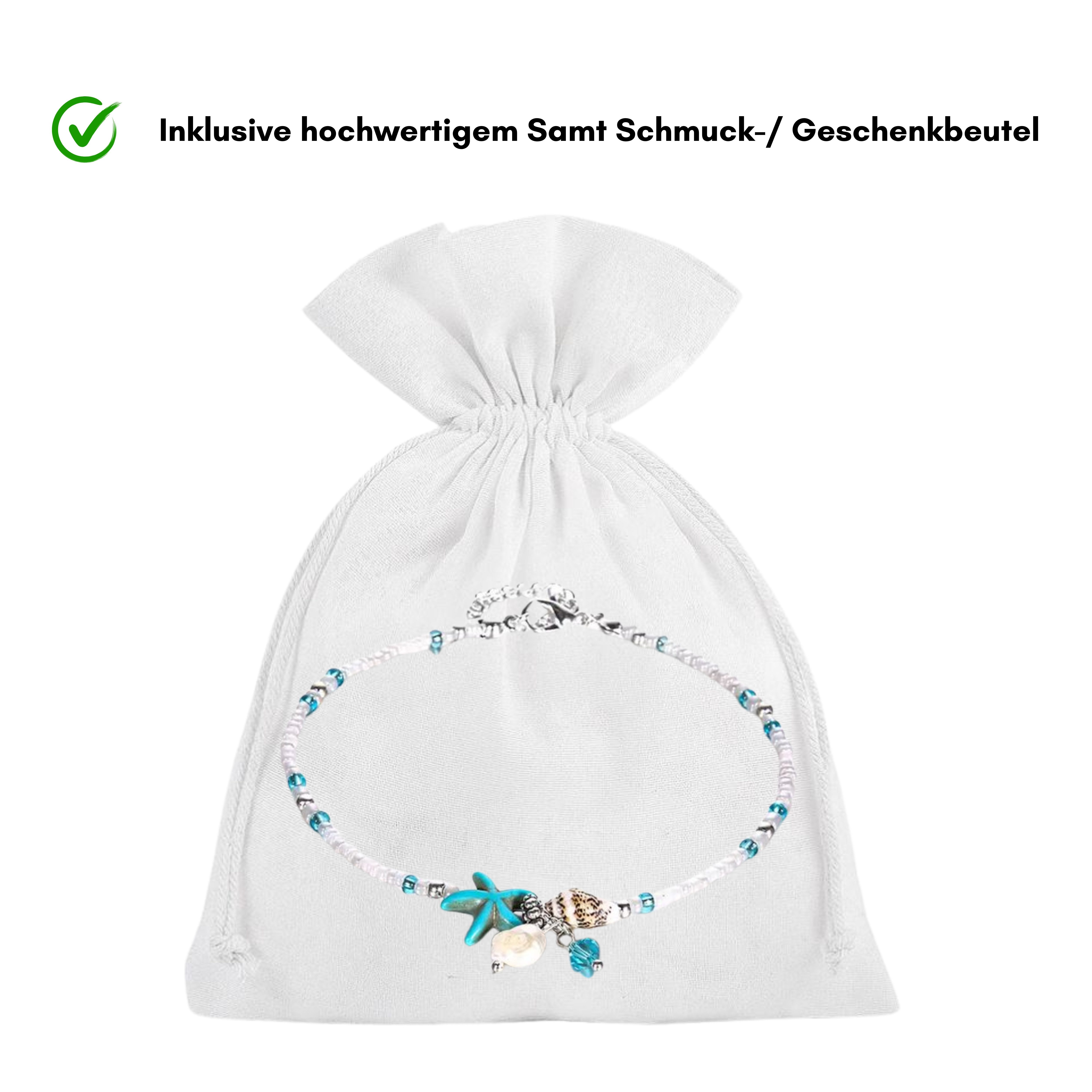 Felino Fußkette mit Anhänger Fußkettchen Damen günstig online kaufen