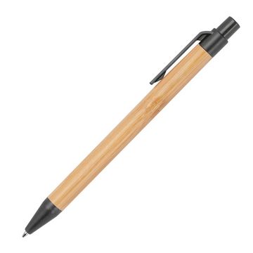 Livepac Office Kugelschreiber 6 Kugelschreiber aus Weizenstroh und Bambus / 6 Farben