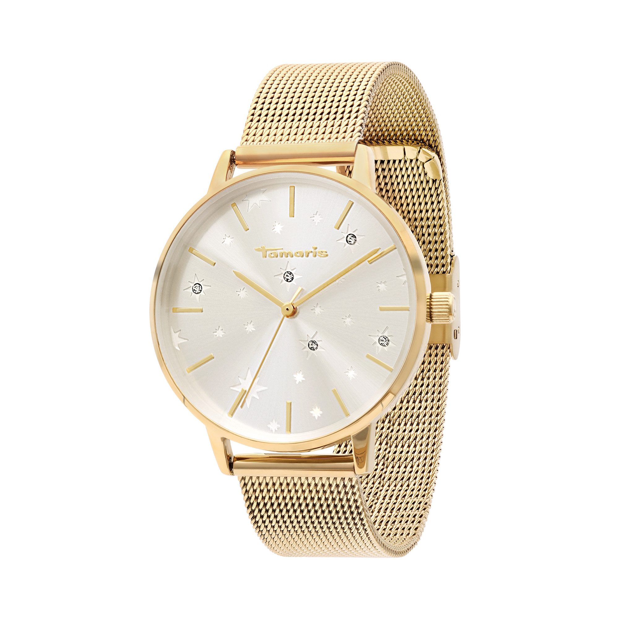 Tamaris Quarzuhr TT-0213-MQ, Armbanduhr, Damenuhr, Edelstahlarmband, analog günstig online kaufen