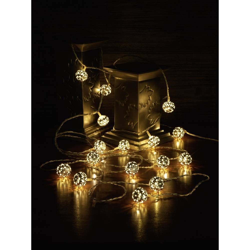 Polarlite Lichterkette »LED Dekokugeln Lichterkette«