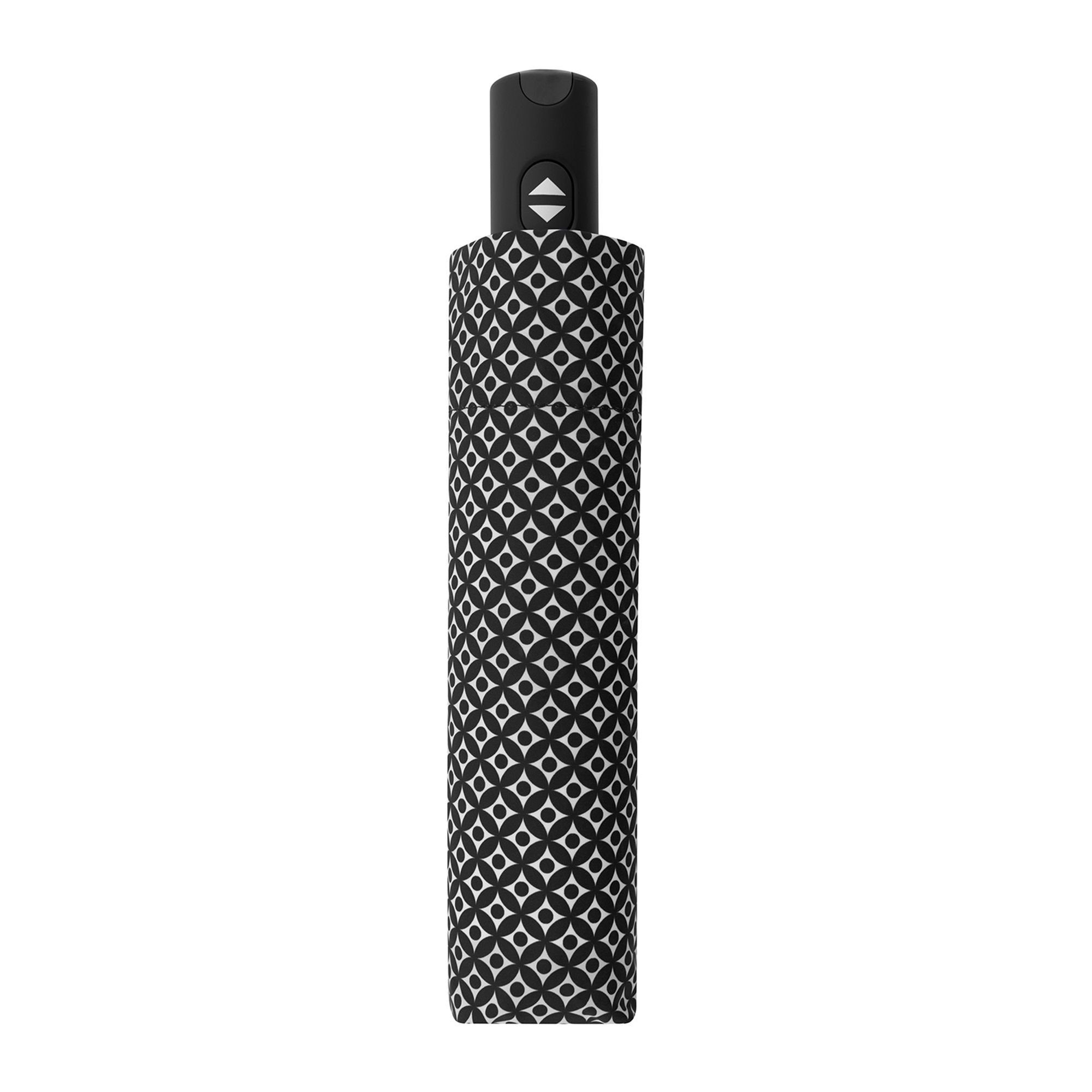 doppler® Taschenregenschirm Carbonsteel black