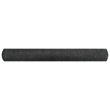 vidaXL Balkonsichtschutz Zaunblende Schwarz 1,5x50 m HDPE 150 g/m²