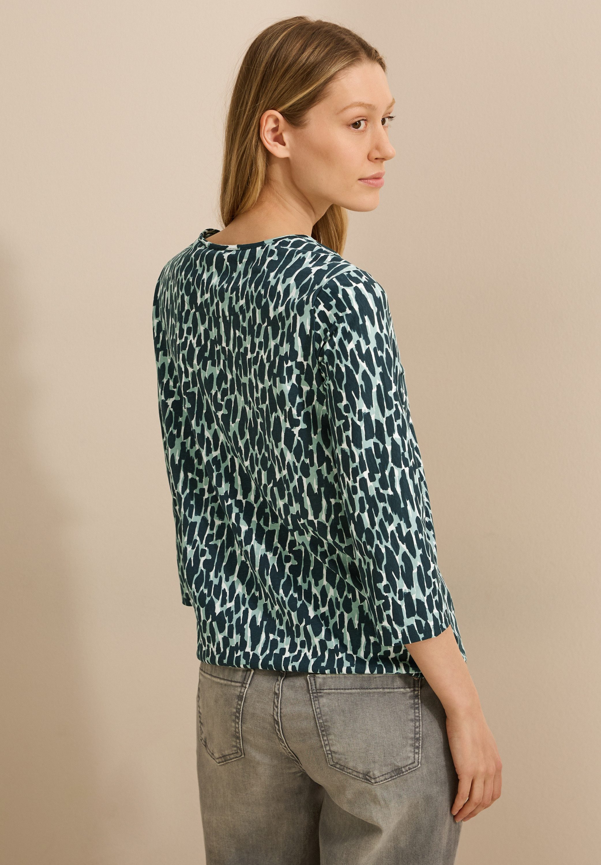Cecil 3/4-Arm-Shirt, aus reiner Baumwolle günstig online kaufen