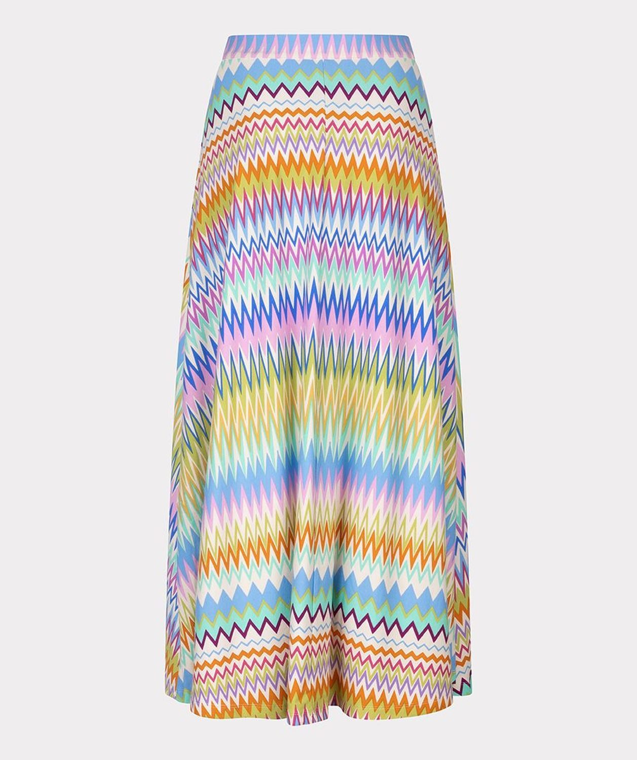 Esqualo Sommerrock Esqualo langer Viskoserock Ocean günstig online kaufen