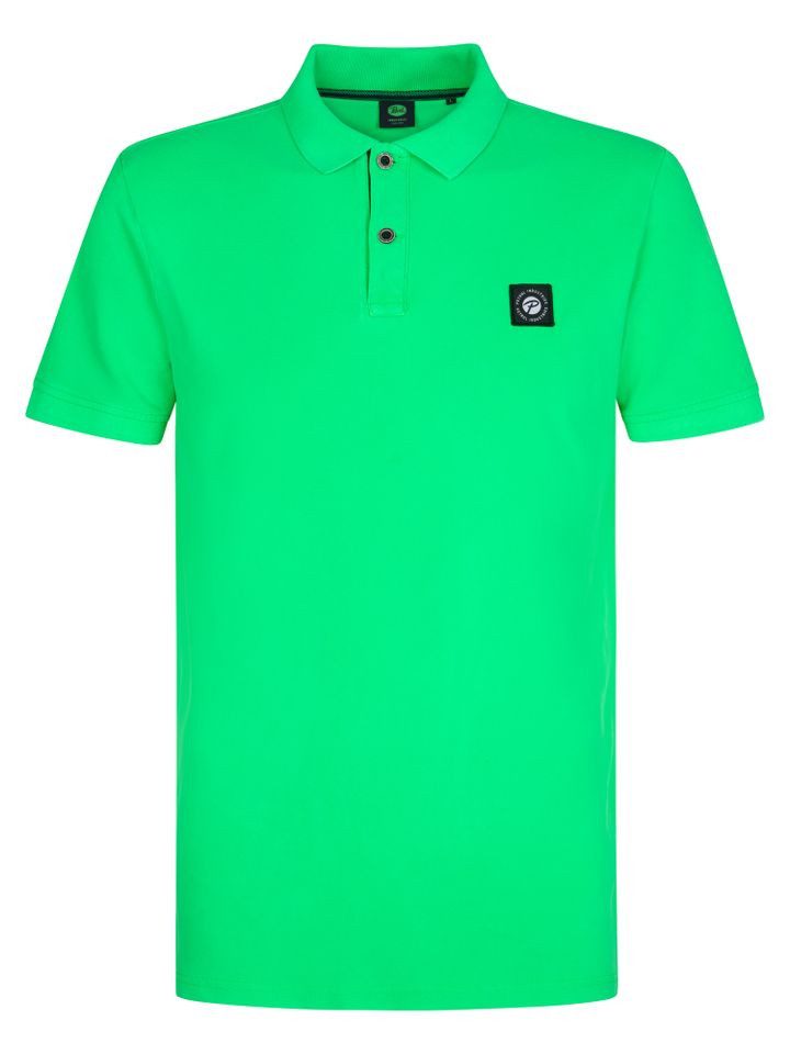 Petrol Industries Poloshirt - Unifarbenes Poloshirt mit Logo günstig online kaufen