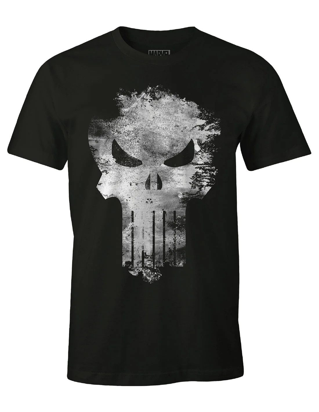 Punisher T-Shirt Distress Skull