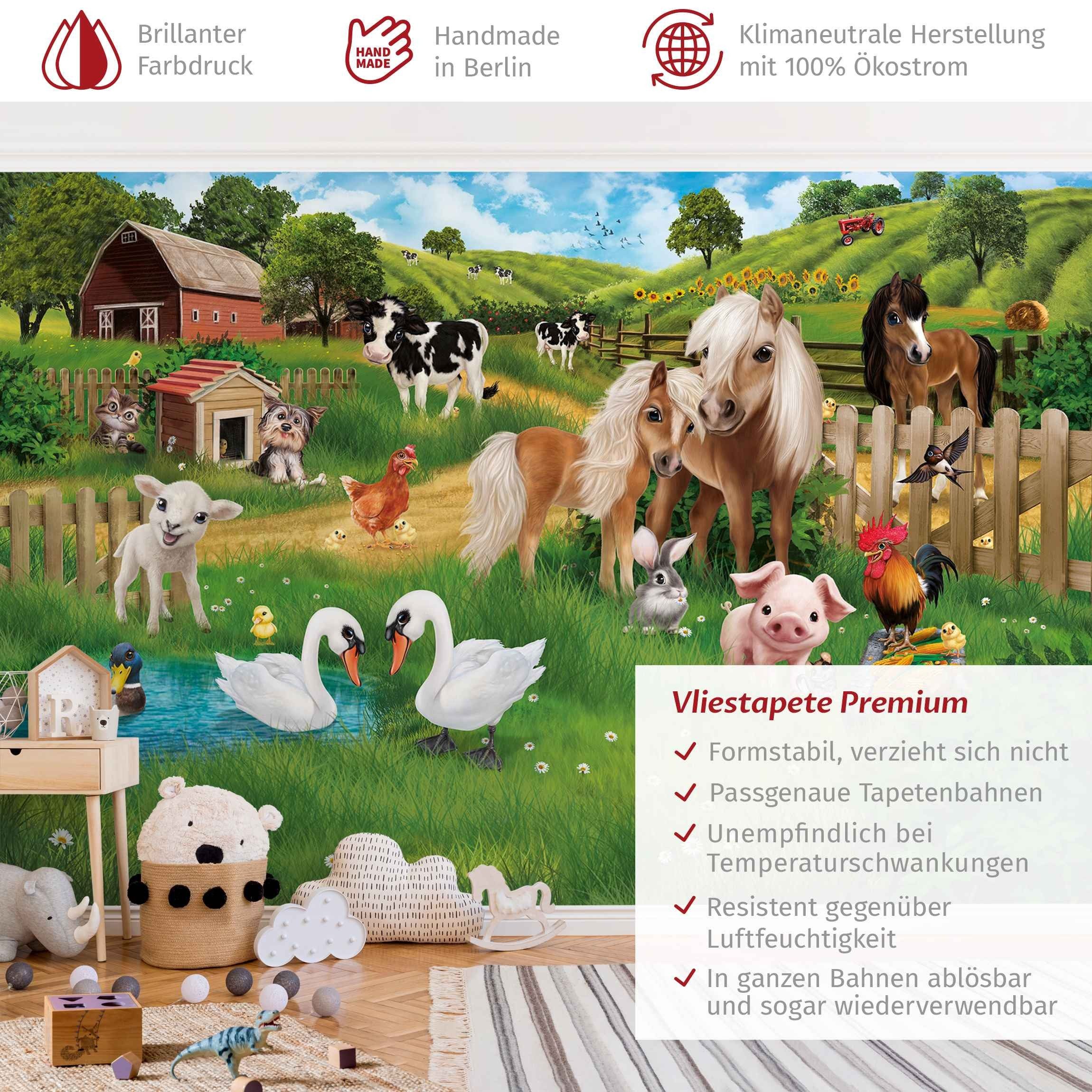 Bilderdepot24 Fototapete Kinderzimmer Tiere auf dem günstig online kaufen