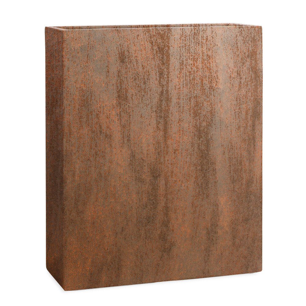 Pflanzwerk® Pflanzkübel DIVIDER Premium Blumenkübel Raumteiler Hochbeet Fiberglas, Fiberglas - Handgefertigt - Rechteckig - Frostbeständig