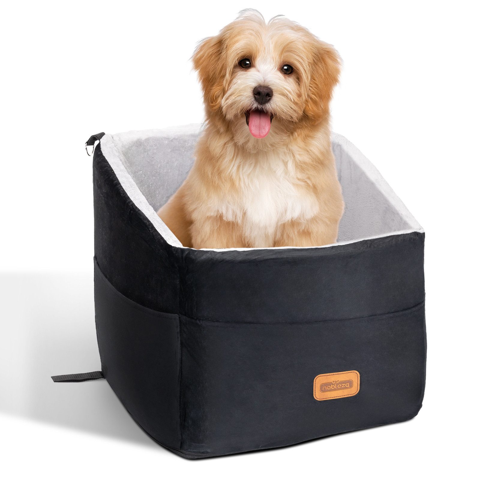 Hunde-Autositz Hundesitzerhöhung für kleine Hunde, Waschbarer Hundesitz Auto
