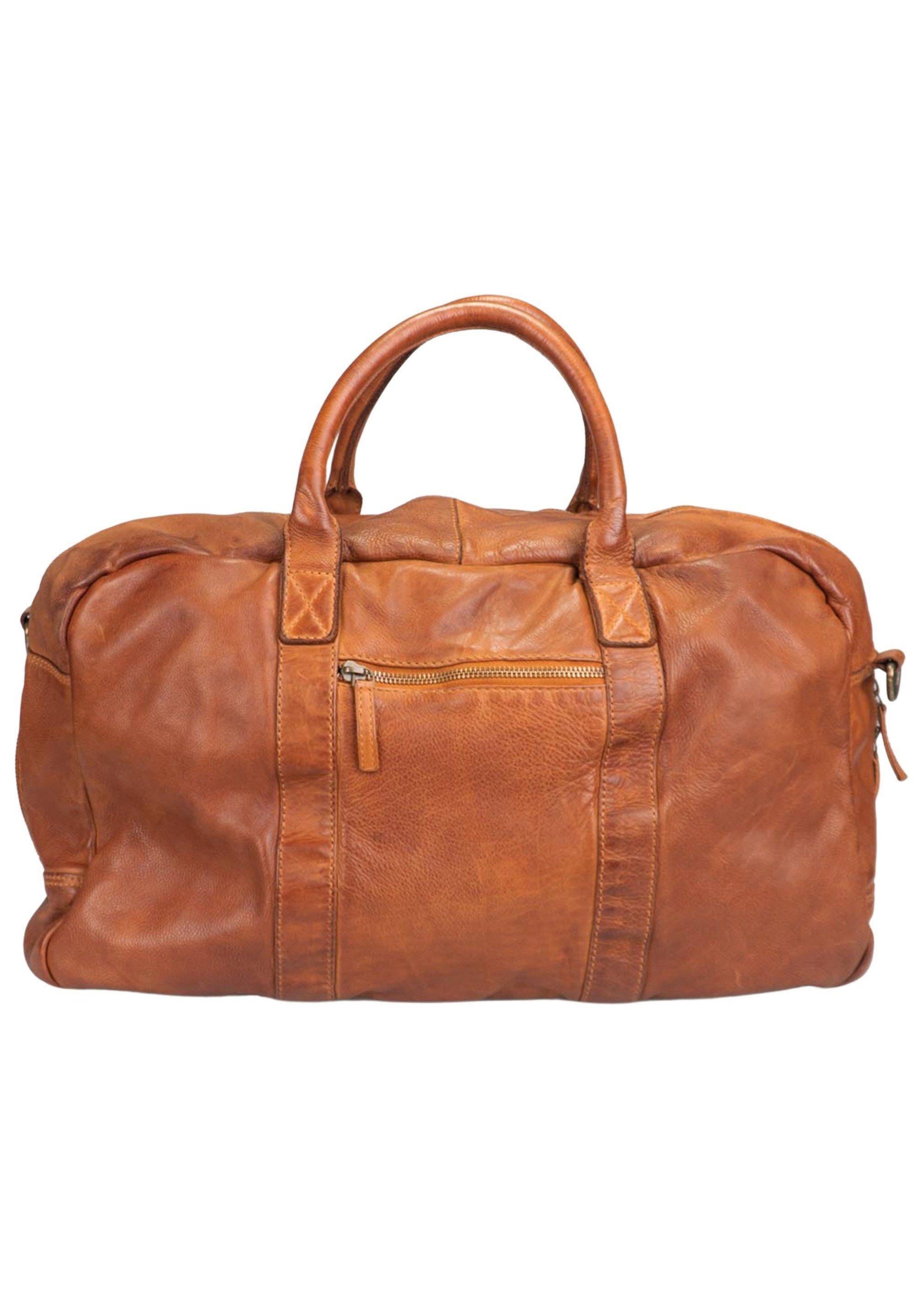 MONTANA Reisetasche Ashland, cognac Metalaccessories