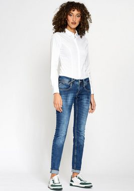 GANG Skinny-fit-Jeans 94Nena in authenischer Used-Waschung