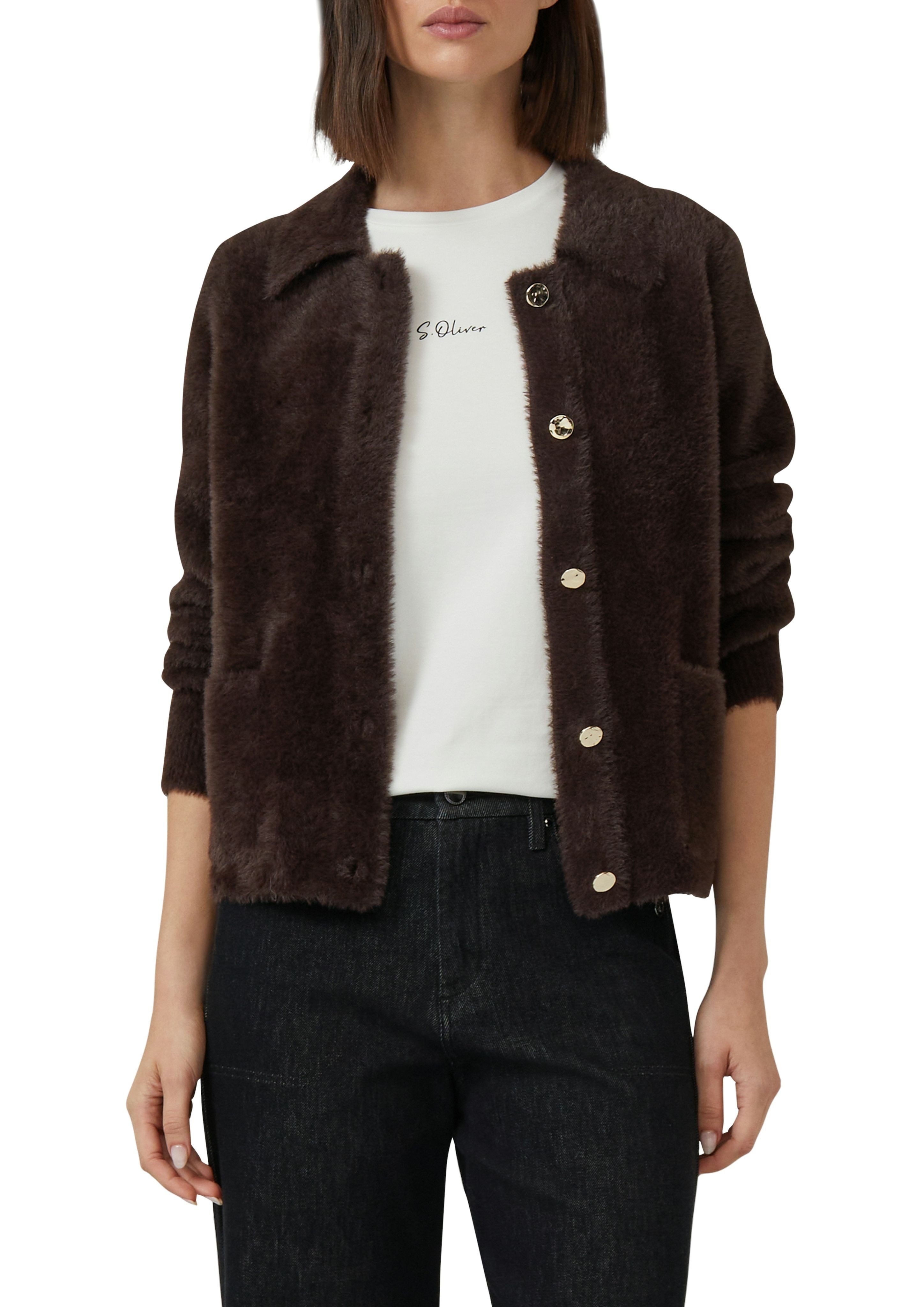 s.Oliver BLACK LABEL Strickjacke günstig online kaufen