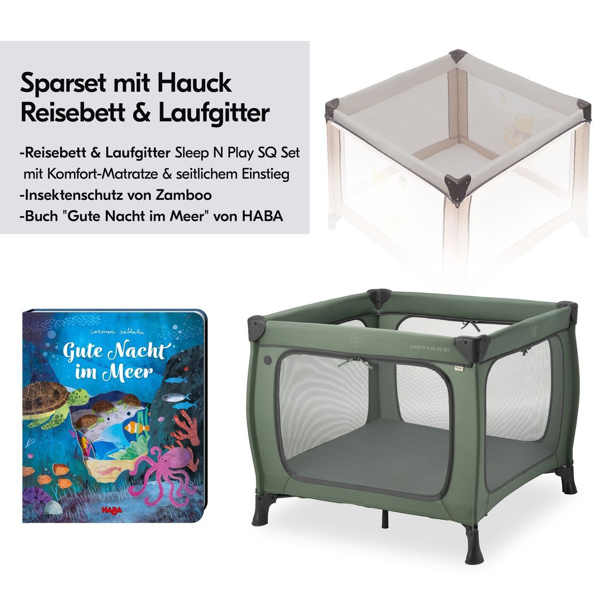 Hauck Baby-Reisebett Sleep N Play SQ günstig online kaufen