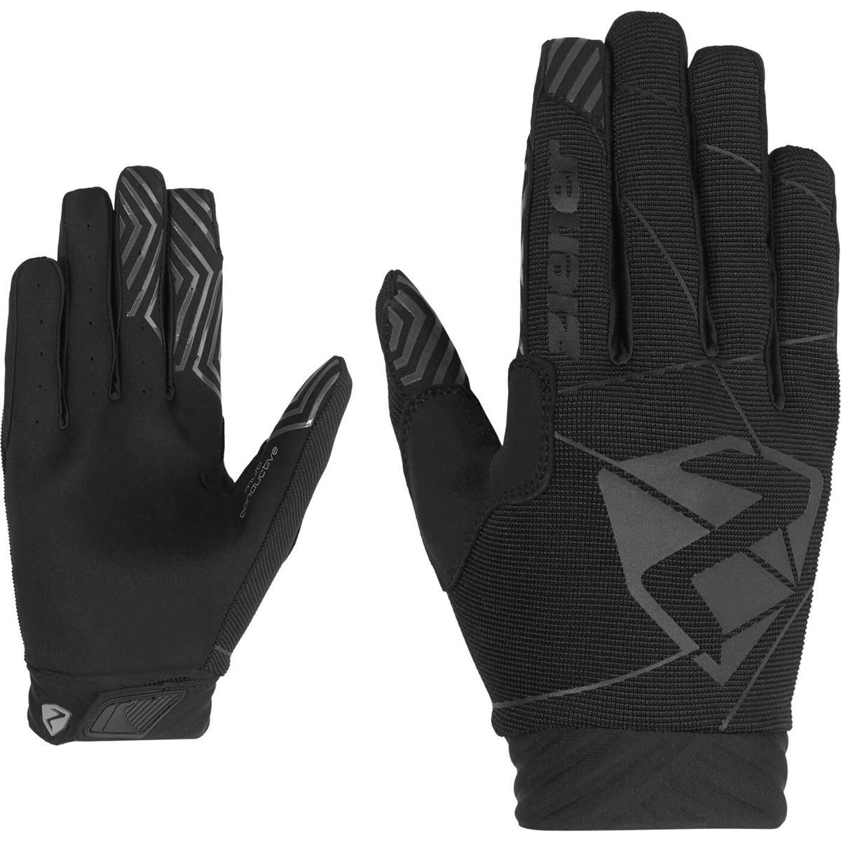 Ziener Fahrradhandschuhe Currox Touch Long Bike Glove Men Hochwertige, wasserdichte Herrenhandschuhe für Radfahren und