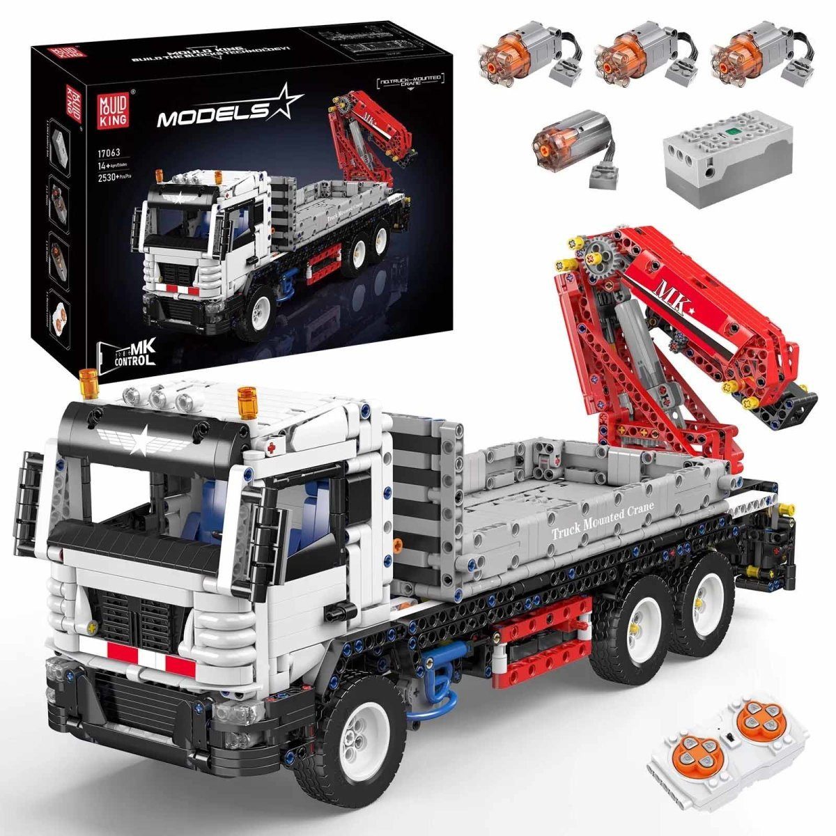 Mould King Mould King 17063 Truck-Mounted Crane Spielbausteine