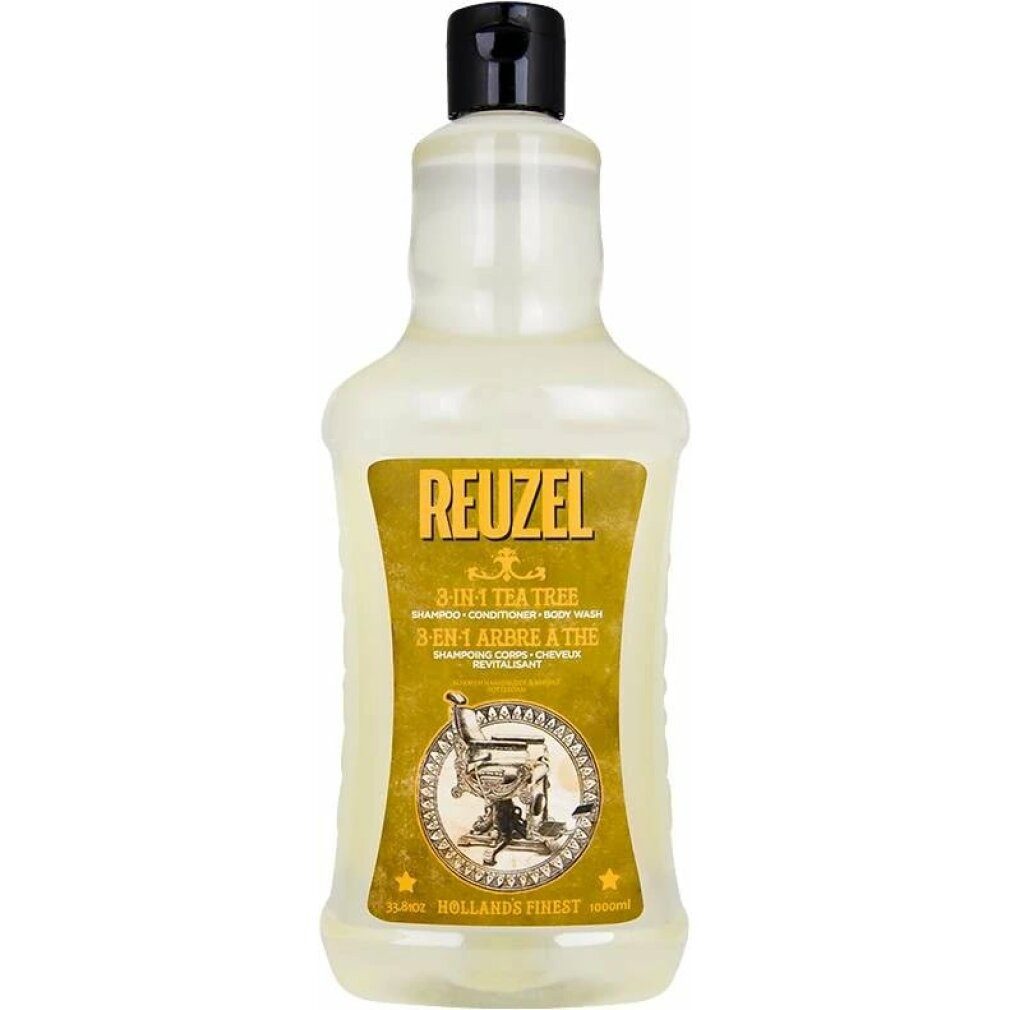 Reuzel Haarshampoo 3-In-1 Tea Tree Shampoo 1000ml