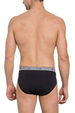 HAASIS Bodywear 1919 Slip Herren Slips 77351263-schwarz (Packung, 3-St., 3er Pack) Optimale Passform, pflegeleicht, formbeständig, strapazierfähig