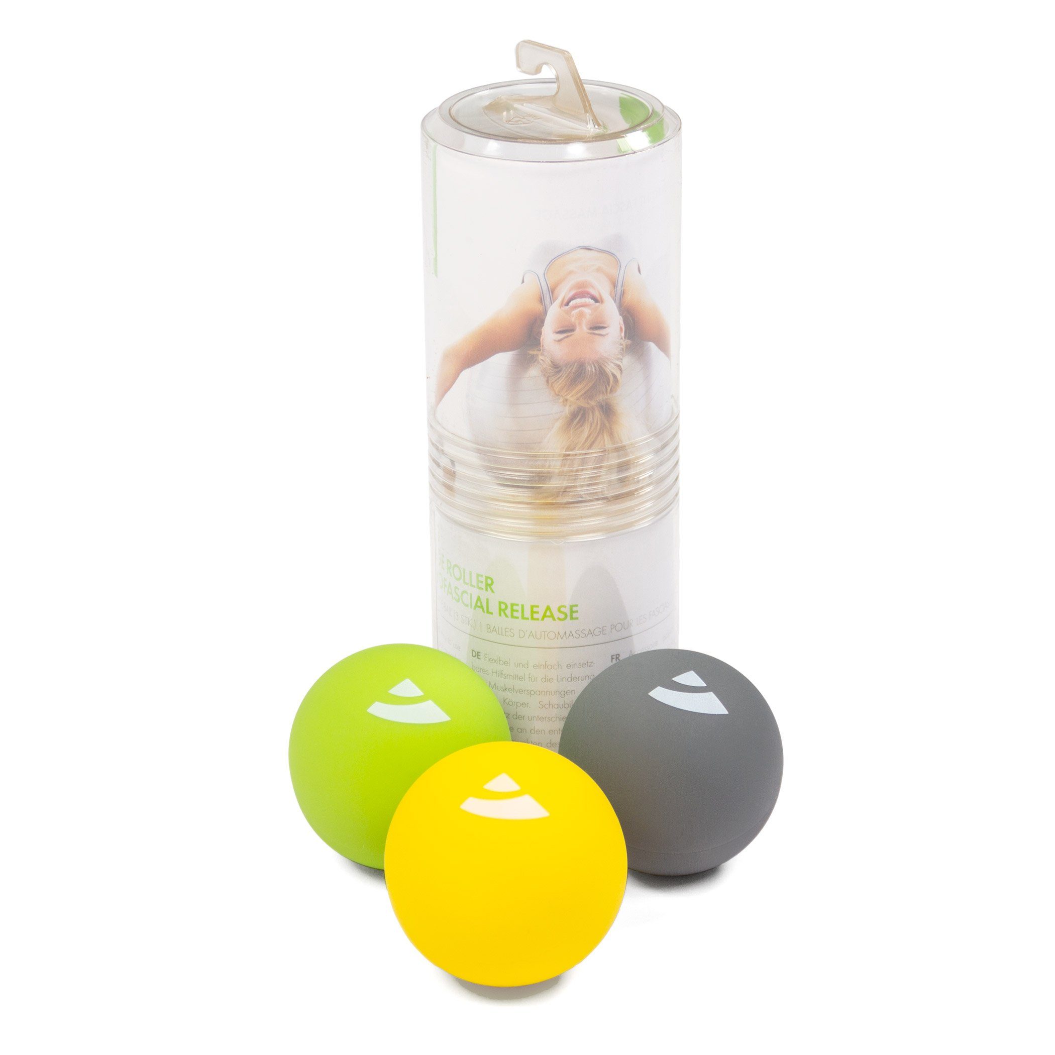 bodhi Massageball Faszien-Massage-Ball, 3er Set, Ø ca. 6,5 cm, 3-tlg. – Bild 2 von 5