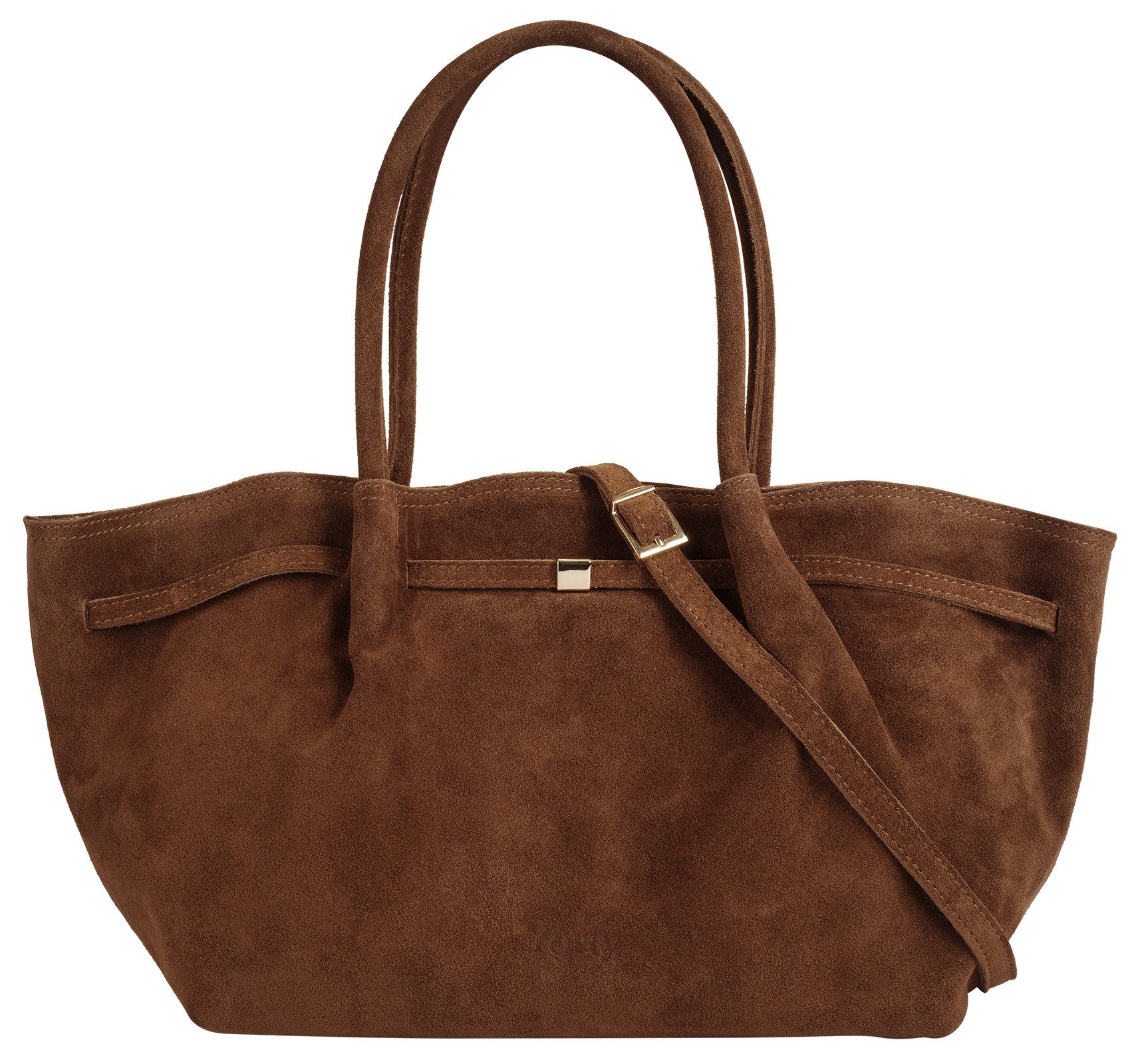 forty° Shopper Marvezza - M, echt Leder, Made in Italy