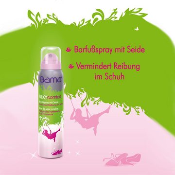 BAMA Group Schuhdeo Bama Silky Comfort mit echter Seide Barfußspray 100ml