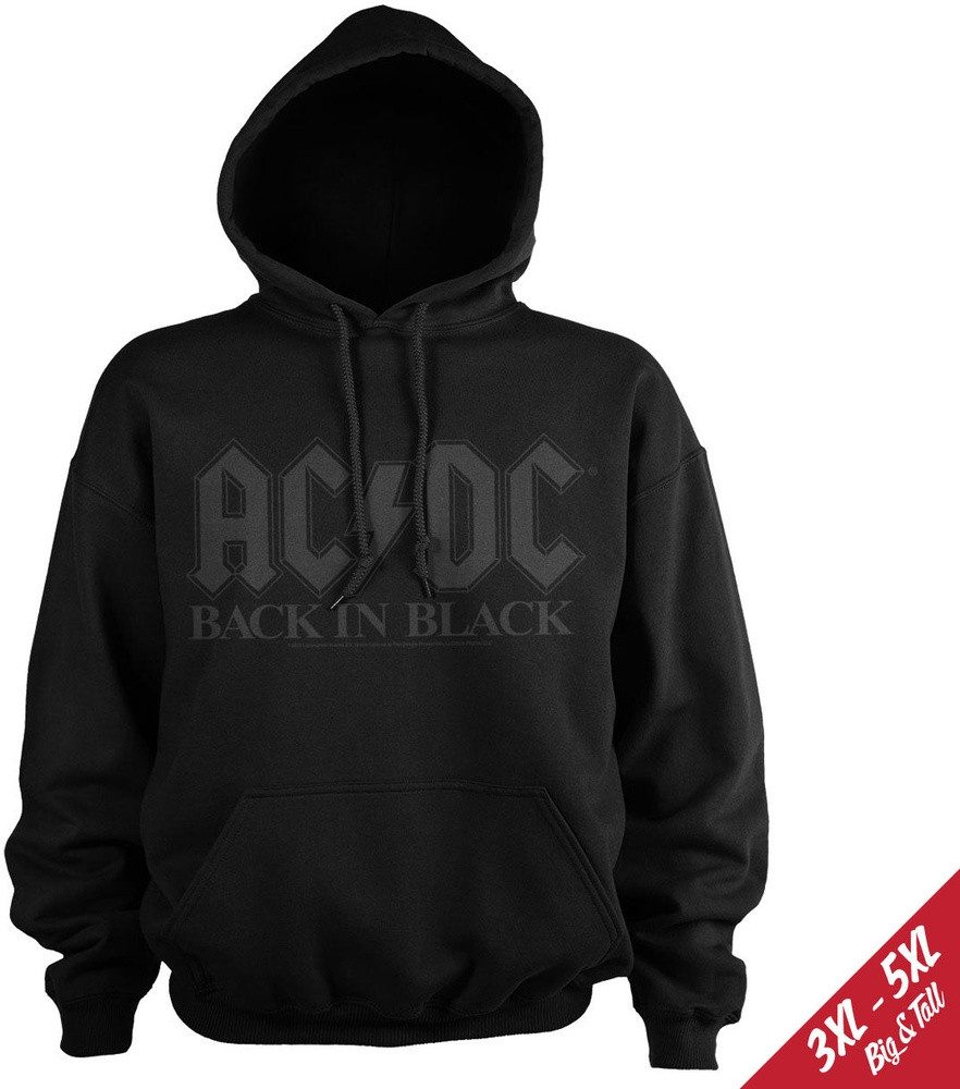 AC/DC Hoodie Back In Black Hoodie