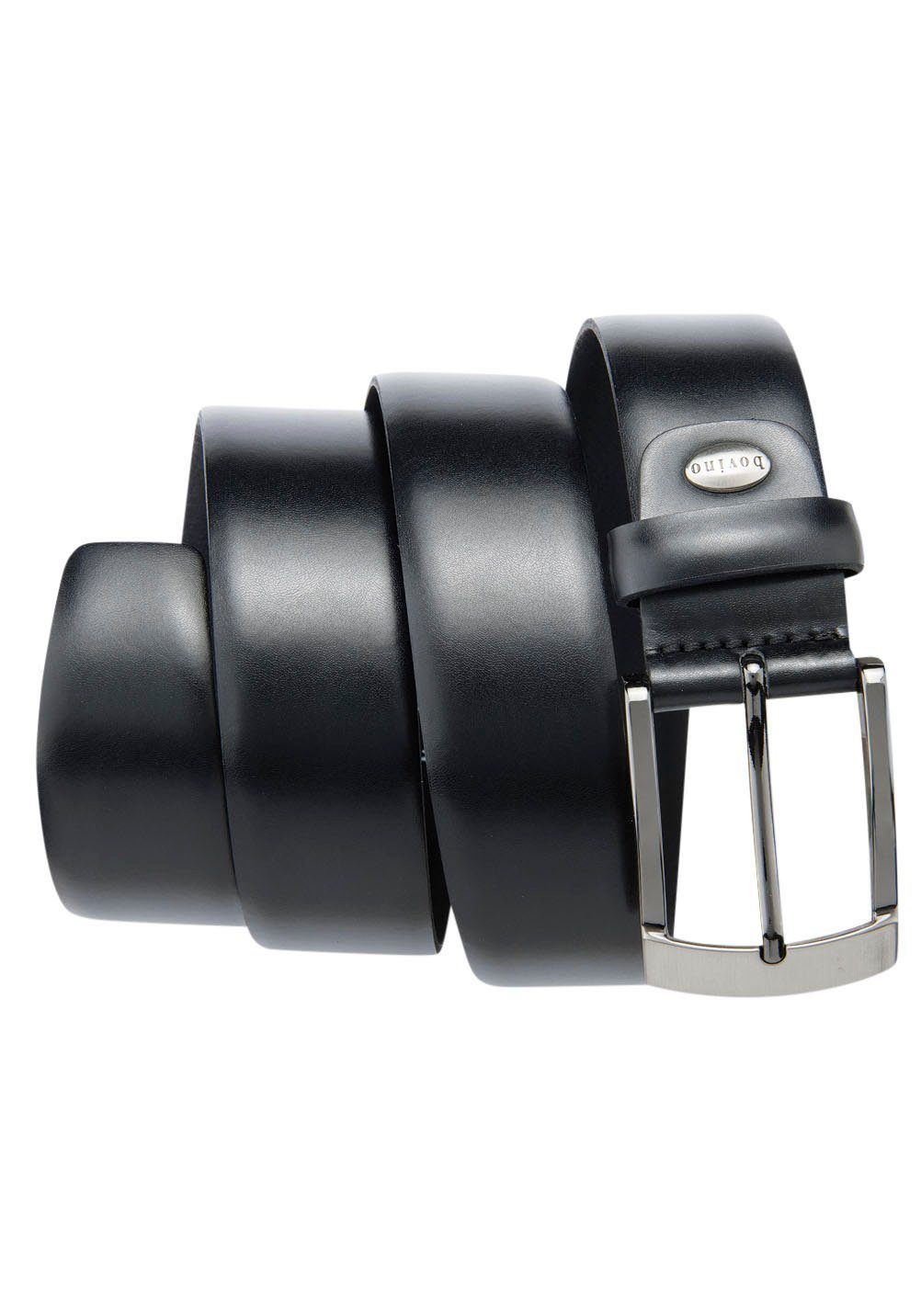 BERND GÖTZ Ledergürtel mit aufwendiger Schraubmontage