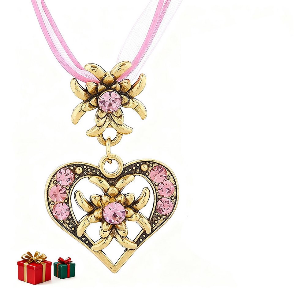 CLTYQ Schmuckset Schmuckset für Damen,Kette und Ohrringe Set,Kostümzubehör, Geschenk für Damen,ideal zu Weihnachten & Valentinstag