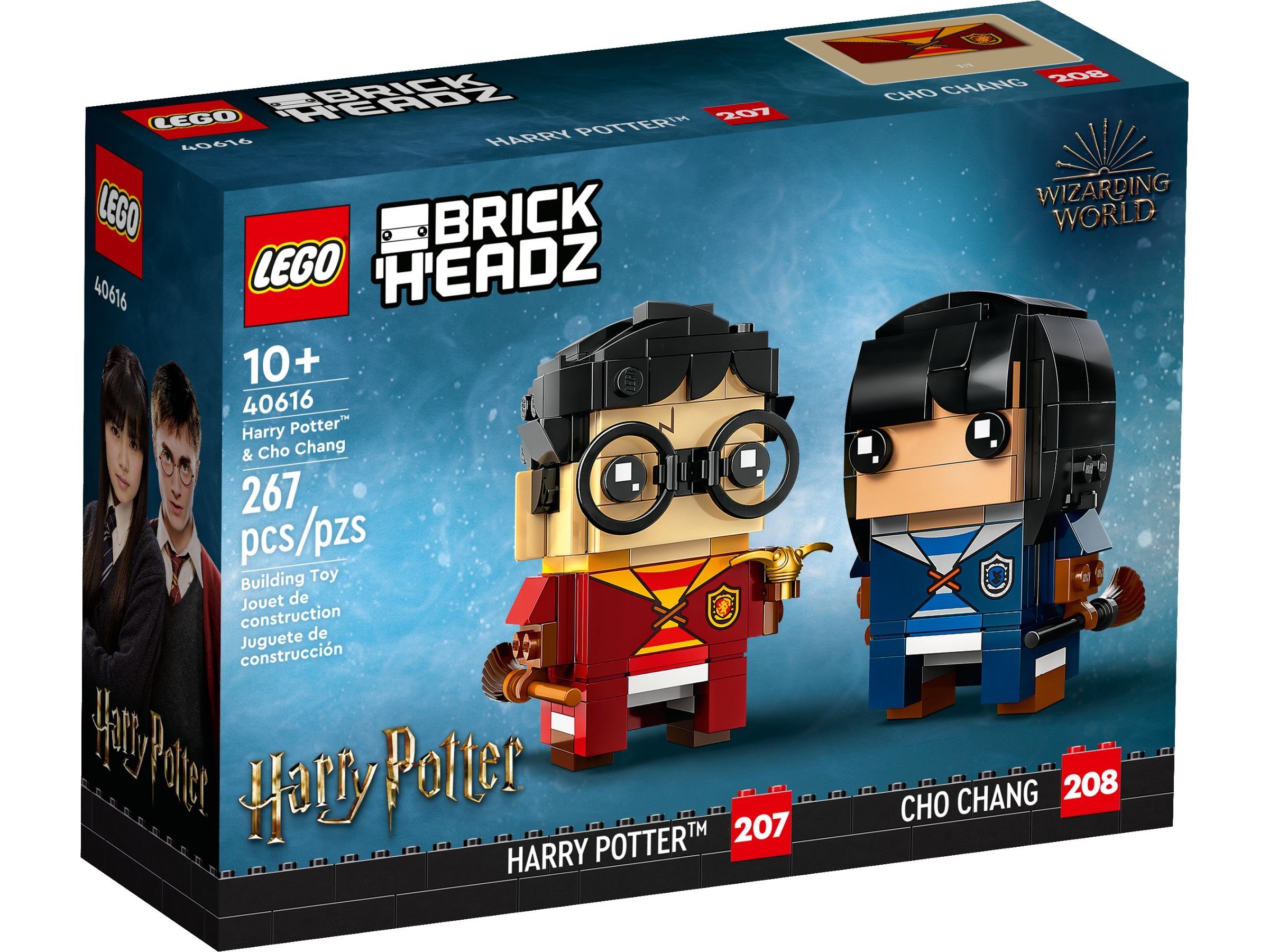 LEGO® Konstruktionsspielsteine LEGO® BrickHeadz 40616 Harry Potter™ & Cho Chang