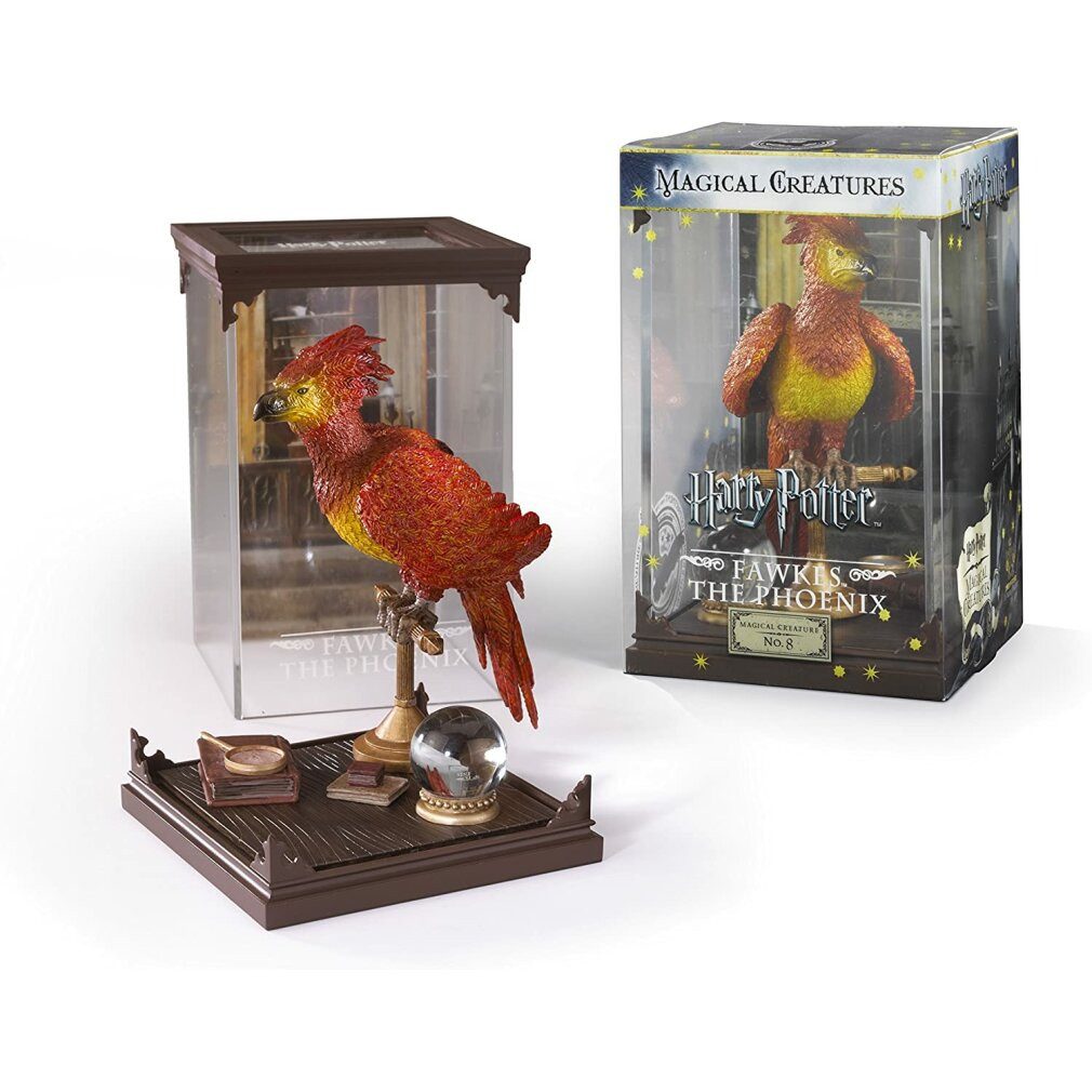 The Noble Collection Spielfigur Harry Potter - Magische Geschöpfe - Diorama: Fanny der Phönix