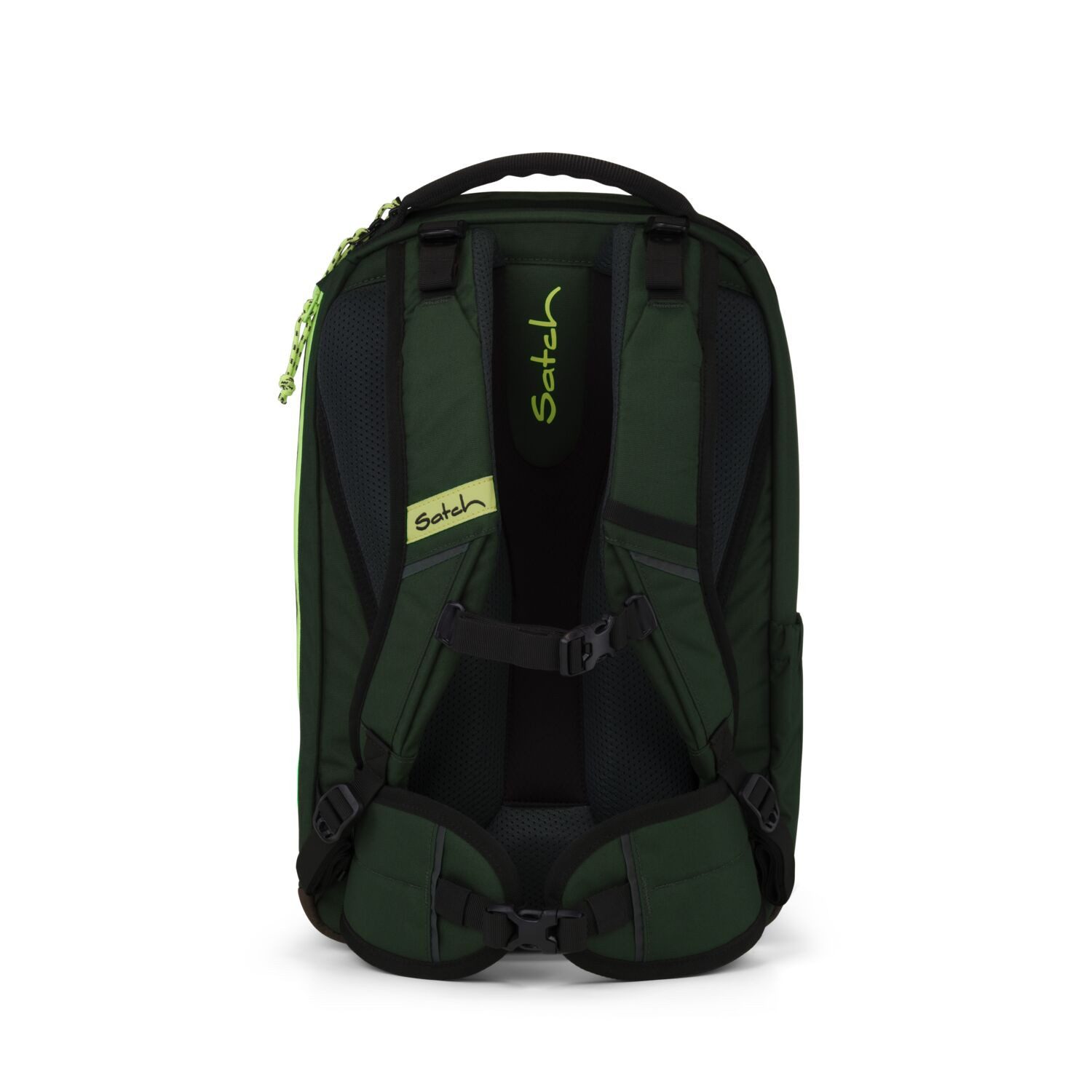 Satch Schulranzen Schulrucksack CON:NEXT Urban Green (1 Stück), ergonomisch, 3 Fächer, für digitale Schule – Bild 5 von 5