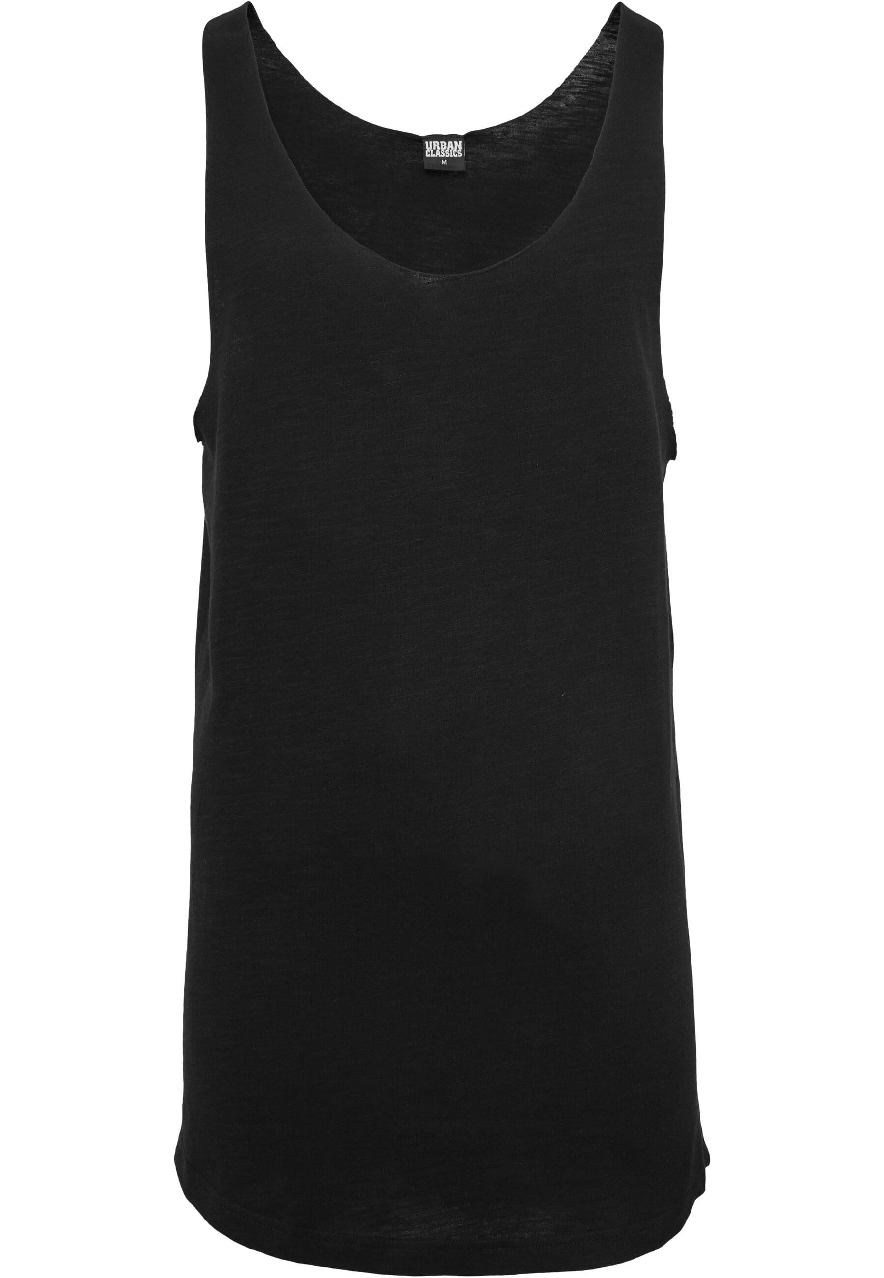 URBAN CLASSICS Tanktop Urban Classics Herren Long Shaped Open Edge Loose Tank (1-tlg)