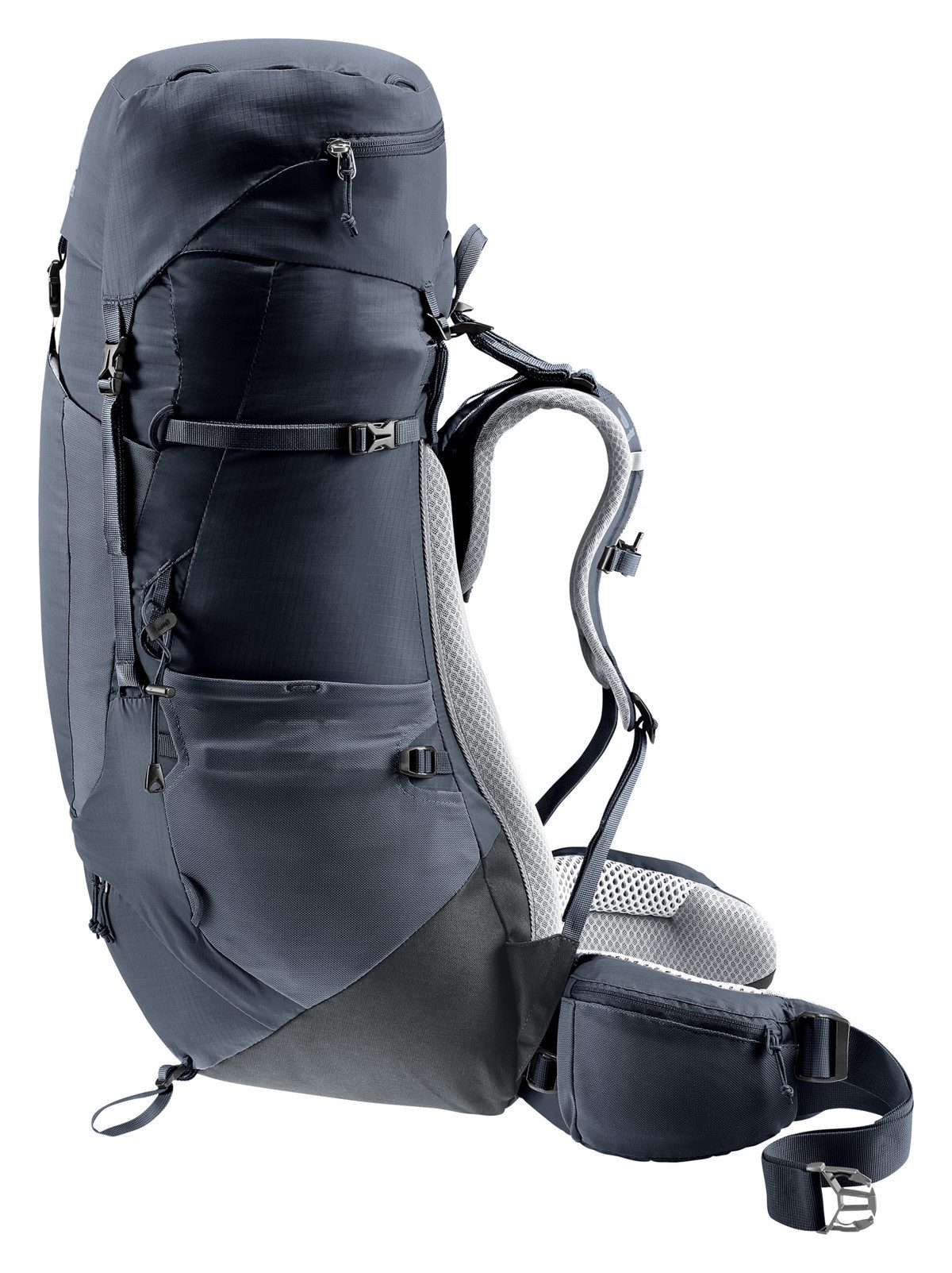 deuter Trekkingrucksack Aircontact Lite 45 + 10 SL, Volumen von 55 Litern, mit Aircontact Kontaktrücken-System