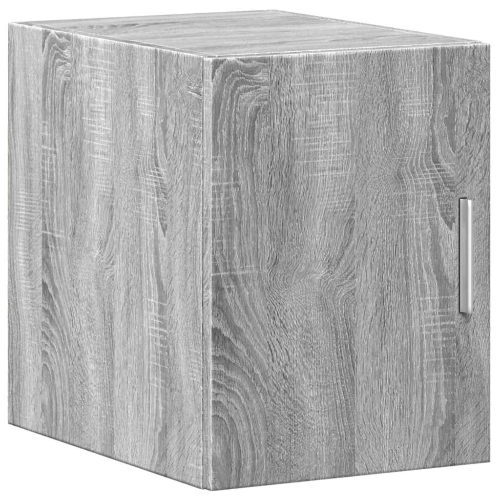 vidaXL Hängeschrank Wandschrank Grau Sonoma 30x42,5x40 günstig online kaufen