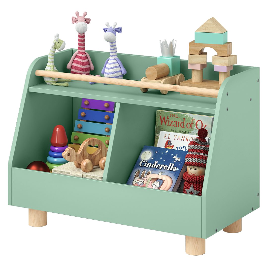 Bellabino Kinderregal Belly, Spielzeugregal mintgrün, 2 günstig online kaufen