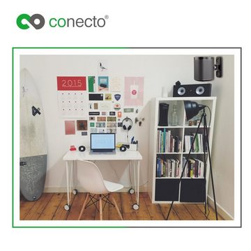 conecto conecto CC50287 Halterung für Lautsprecher 2er-Set (1/4 Zoll oder Lautsprecher-Wandhalterung