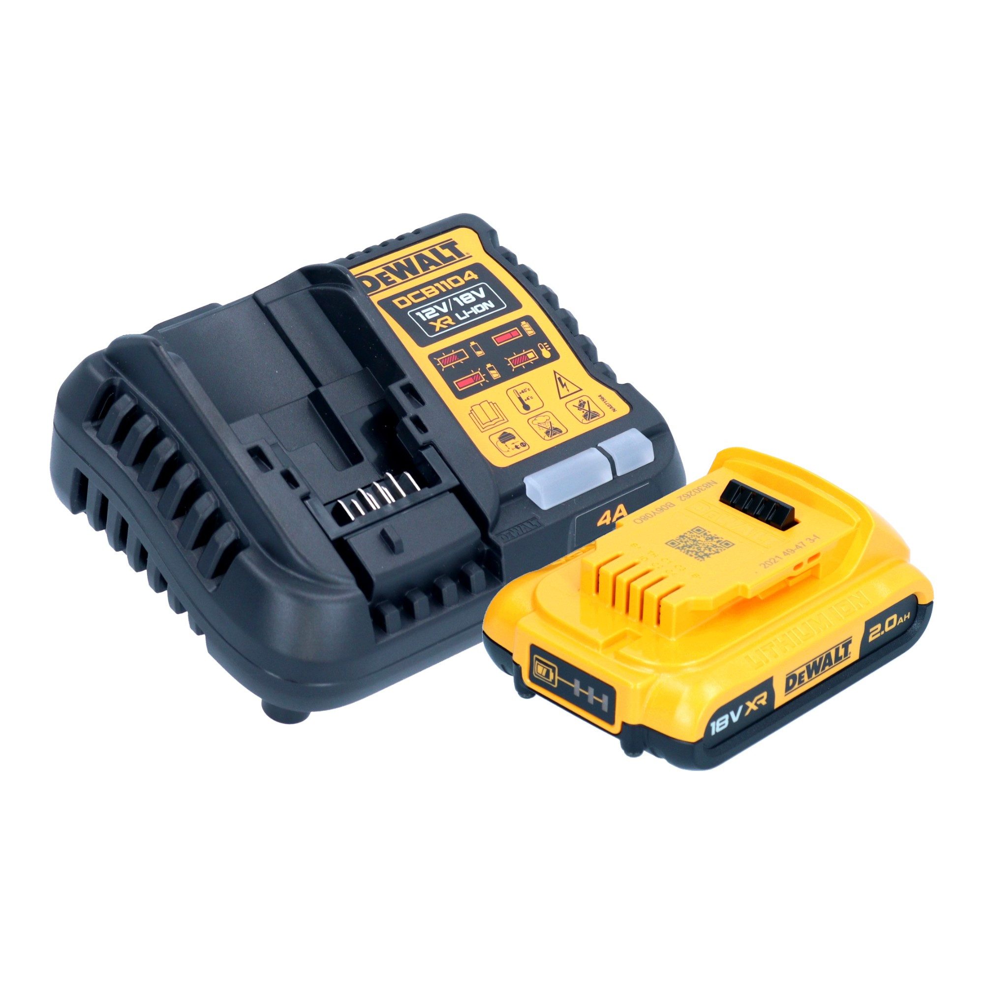 DeWalt Akku-Handstaubsauger DWH 161 D1 Akku Universalabsaugung 18 V 0,21 l Brushless + 1x Akku