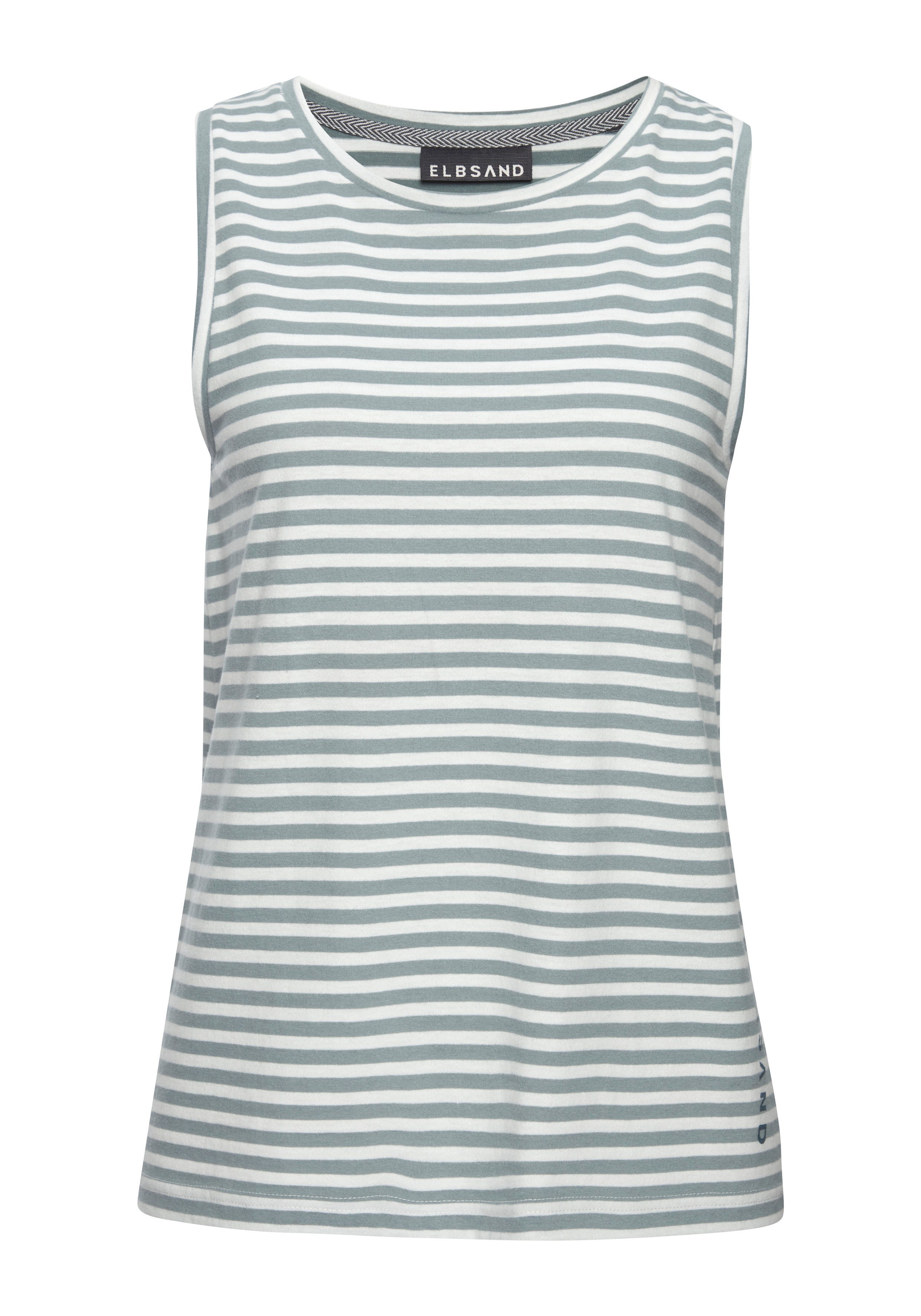 Elbsand Tanktop Maavi mit Streifenmuster. € 39,99