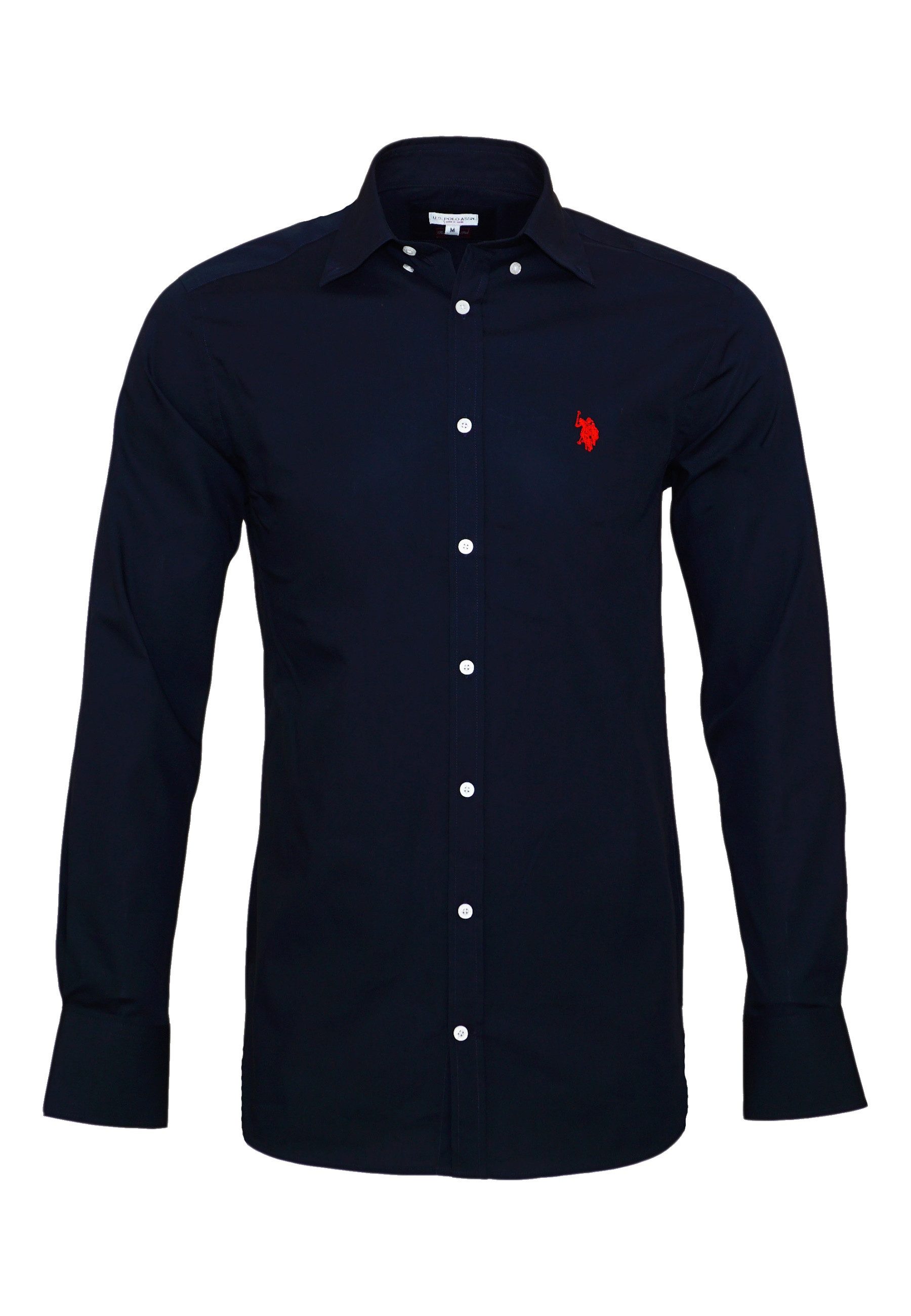 U.S. Polo Assn. Langarmhemd Hemd Hemd City Hemd langarm Button-Down-Kragen günstig online kaufen